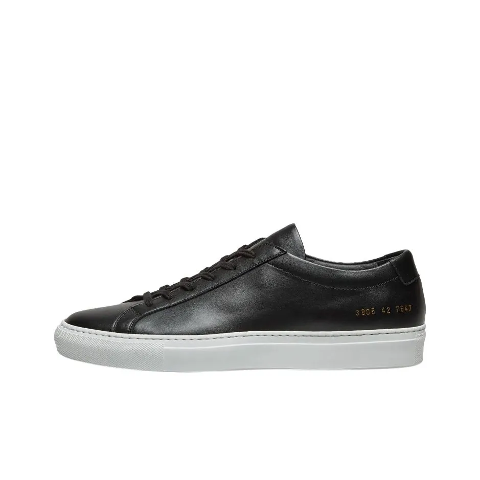 COMMON PROJECTS Achilles Low Топ Стильные Скейтбординги Женские Черный