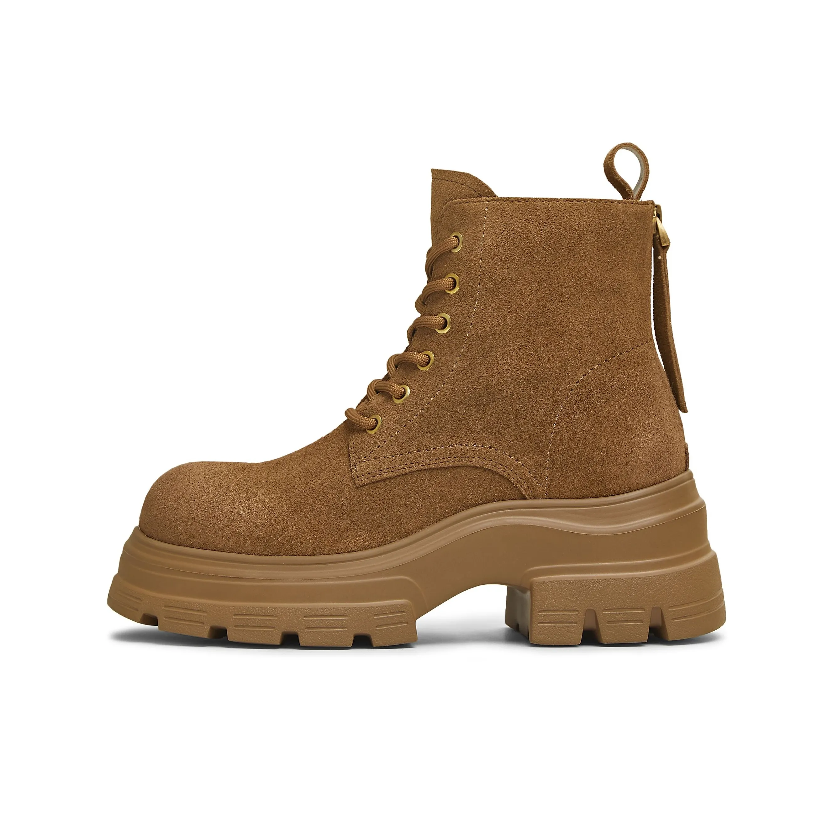 teenmix Корейский стиль Big Палец Ботинки Короткий Мартин Boot Женские