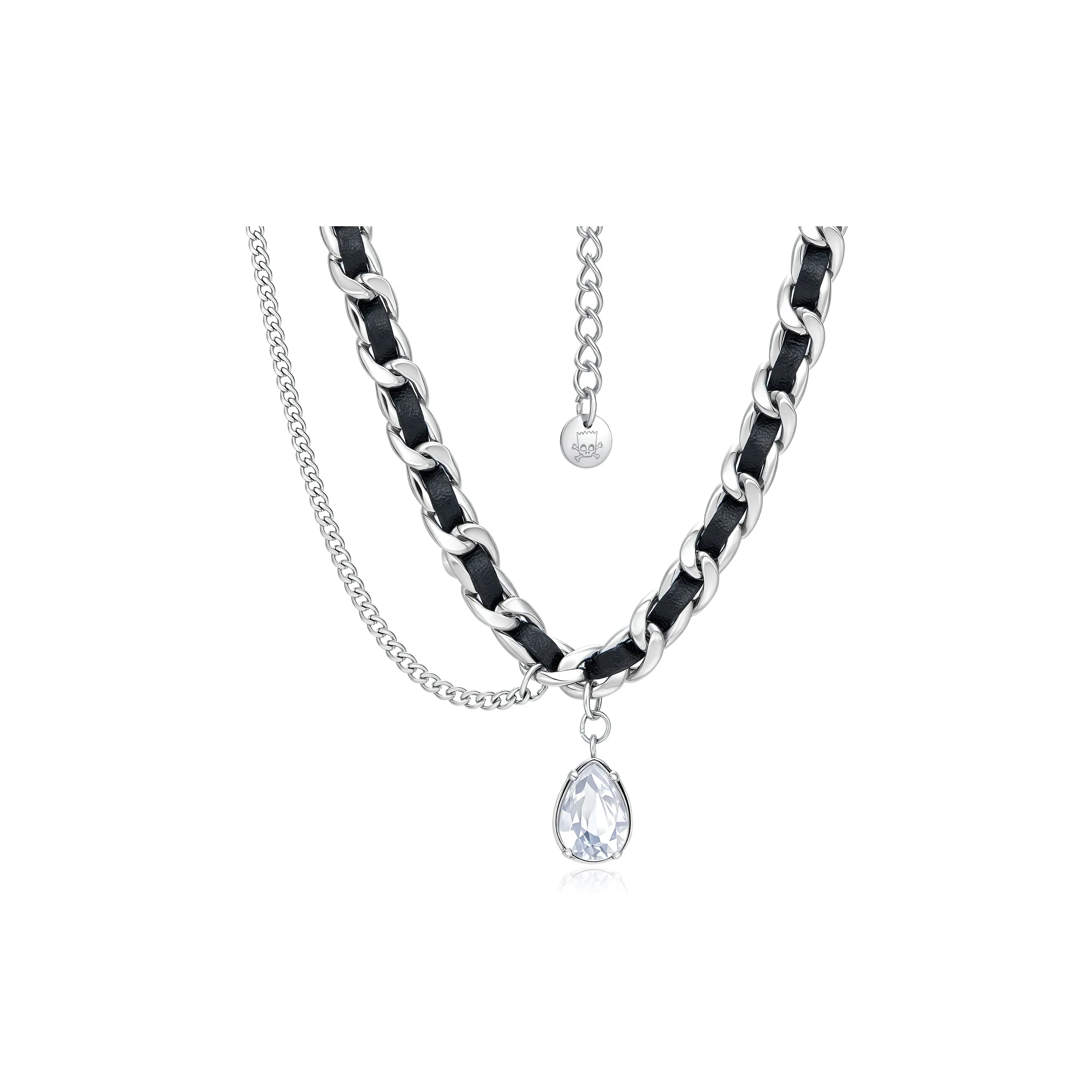 The Simpsons Титановые стальные ожерелья унисекс