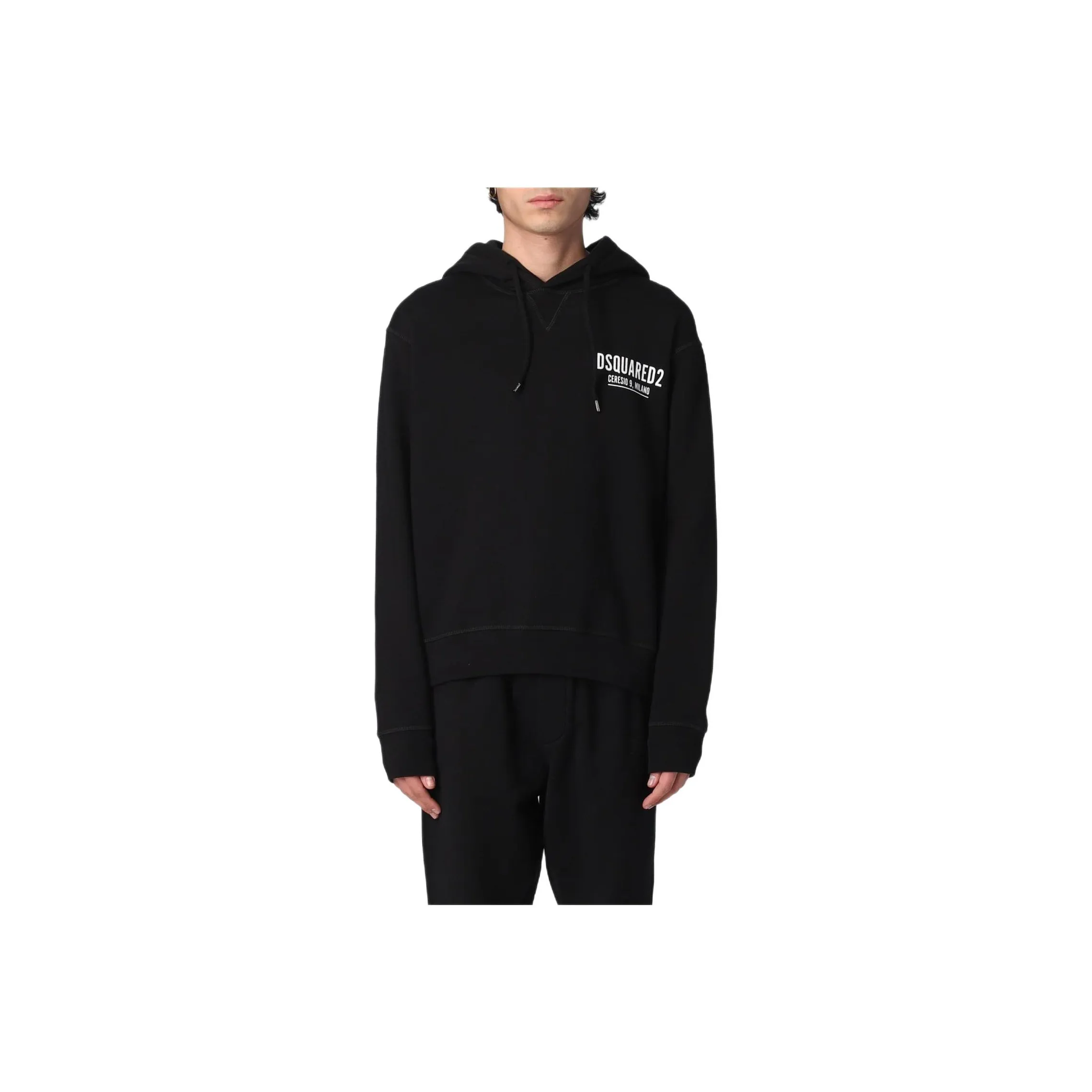 DSQUARED 2 Черные Мужские Свитшоты