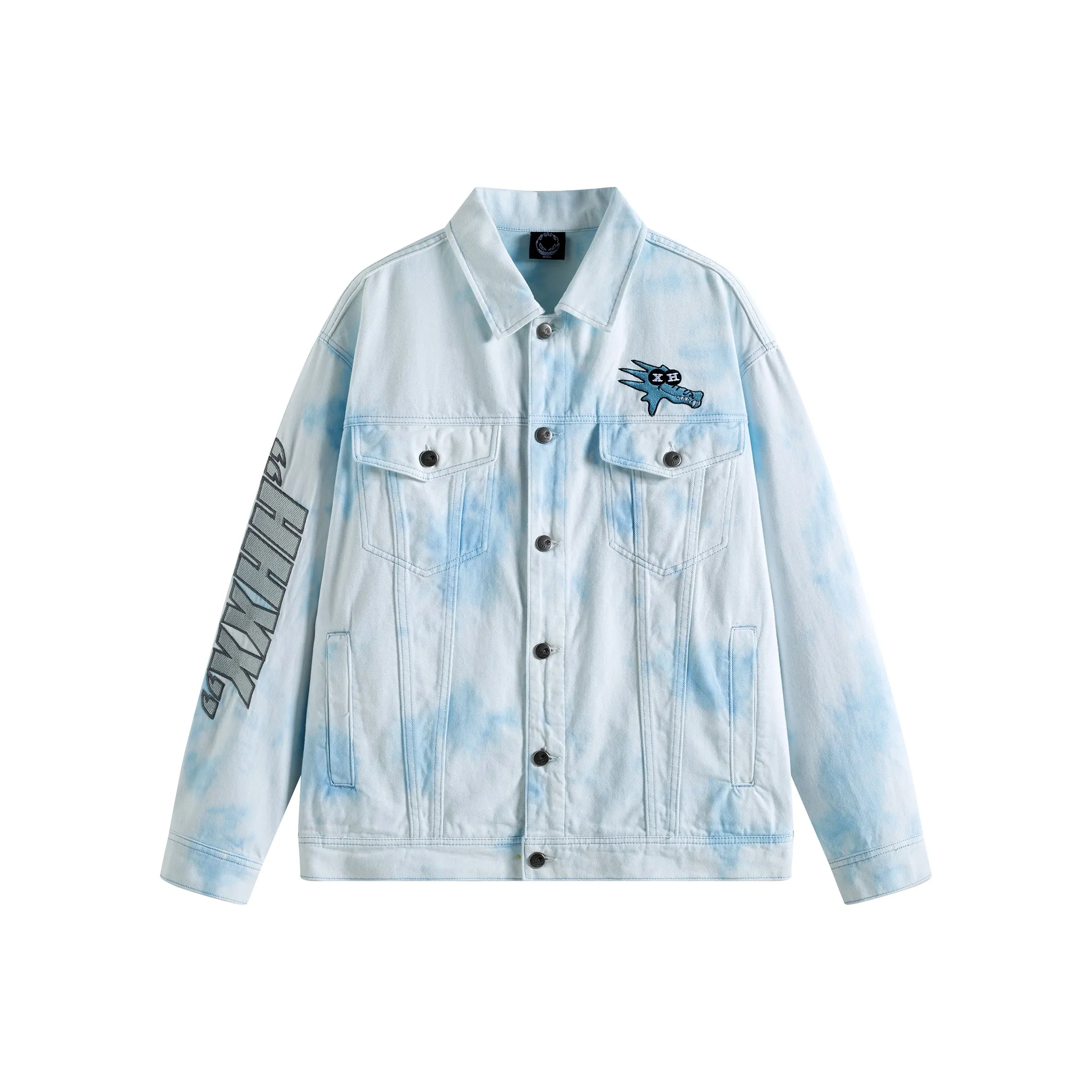 Clubxxhh Светло-синие унисекс джинсовые куртки