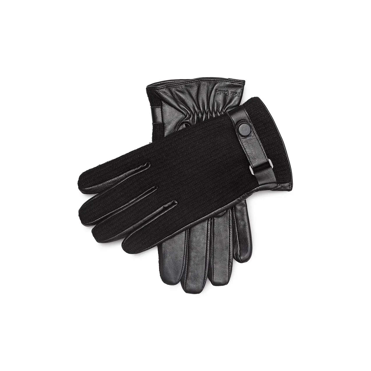 PIERRE CARDIN Перчатки из козьей кожи Мужские Черные