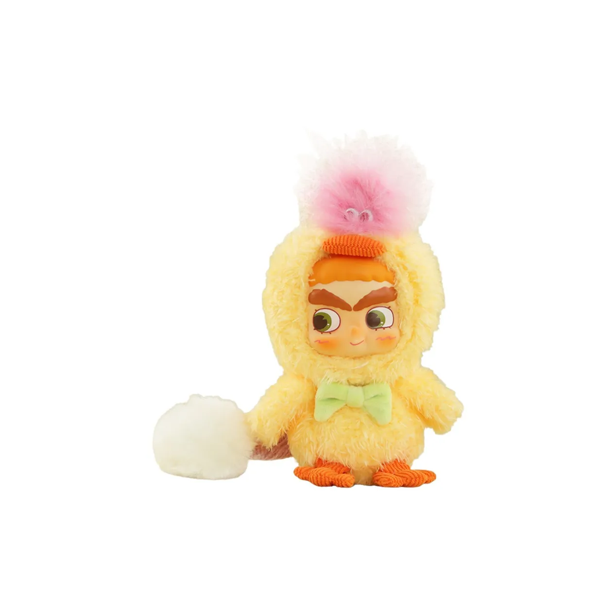 52TOYS CiCiLu Обнимающая Утка Плюшевый Украшение Мода Игрушка Фигурка Аниме Мерч Кукла Игрушка Сувениры и Украшения Прозрачный Слепой Бокс на Карточке 15см