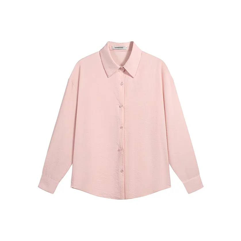 NFV Светло-розовые Женские Рубашки