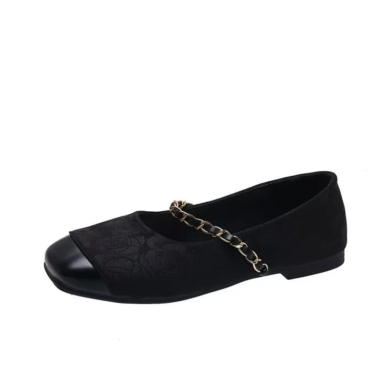 Wuji Женская обувь без подкладки с плоской подошвой