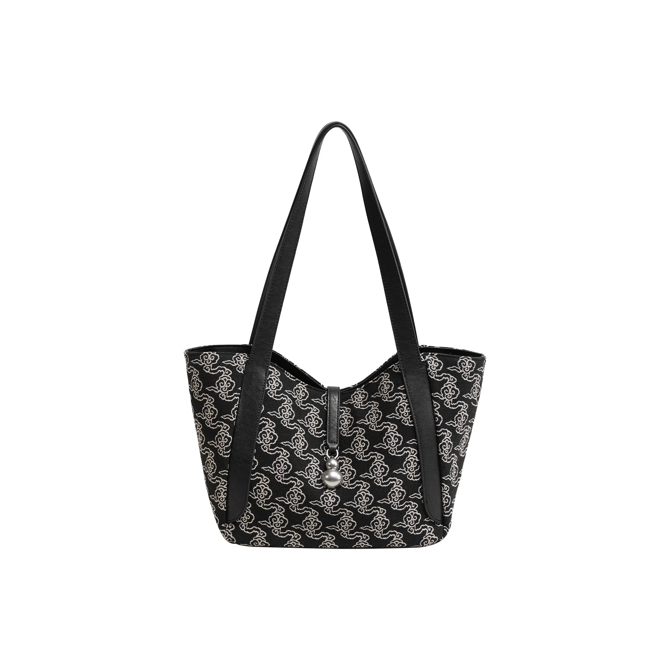 LOSEA Хлопок Сумка через плечо Женская Черная