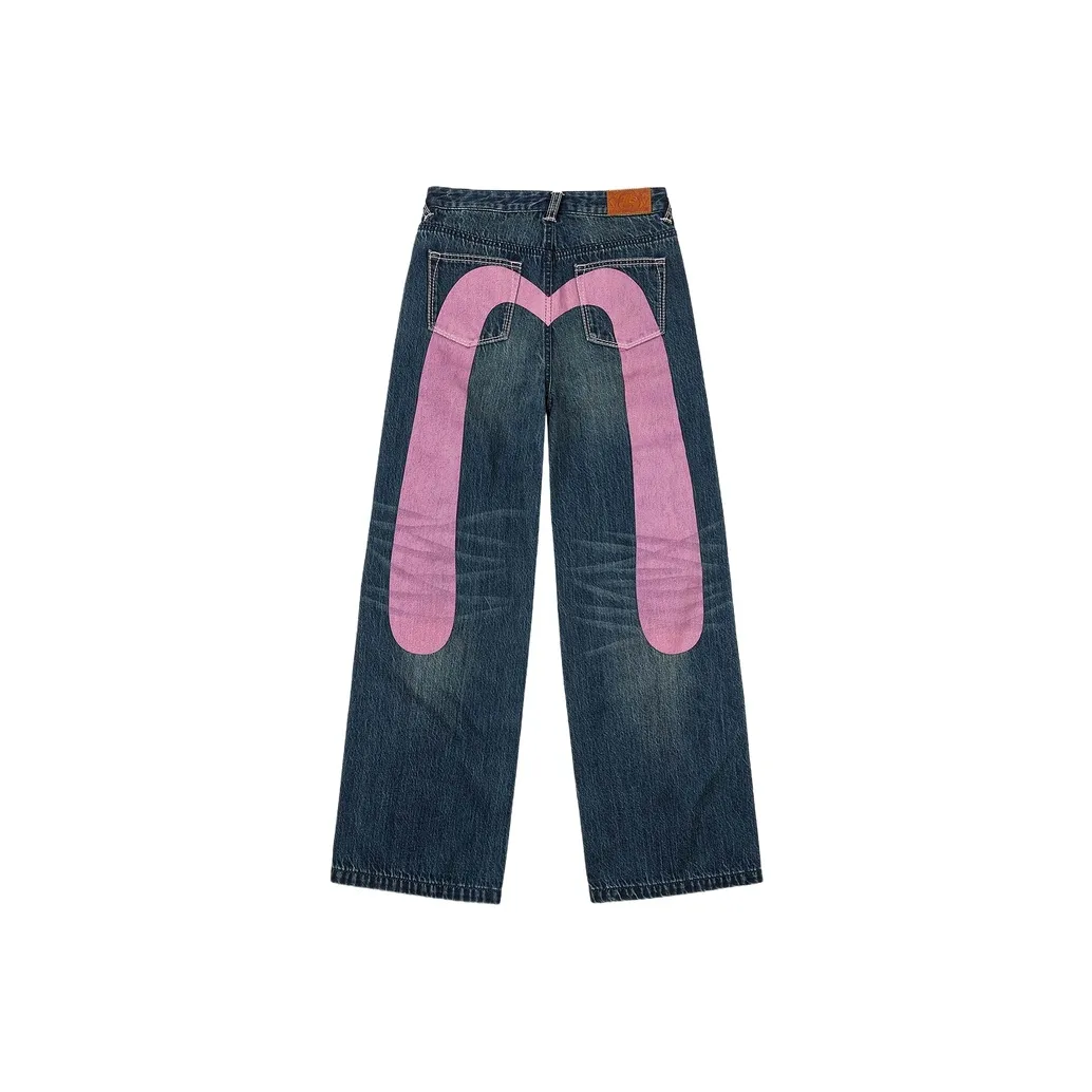 EVISU Джинсовый Синий Женские Джинсы