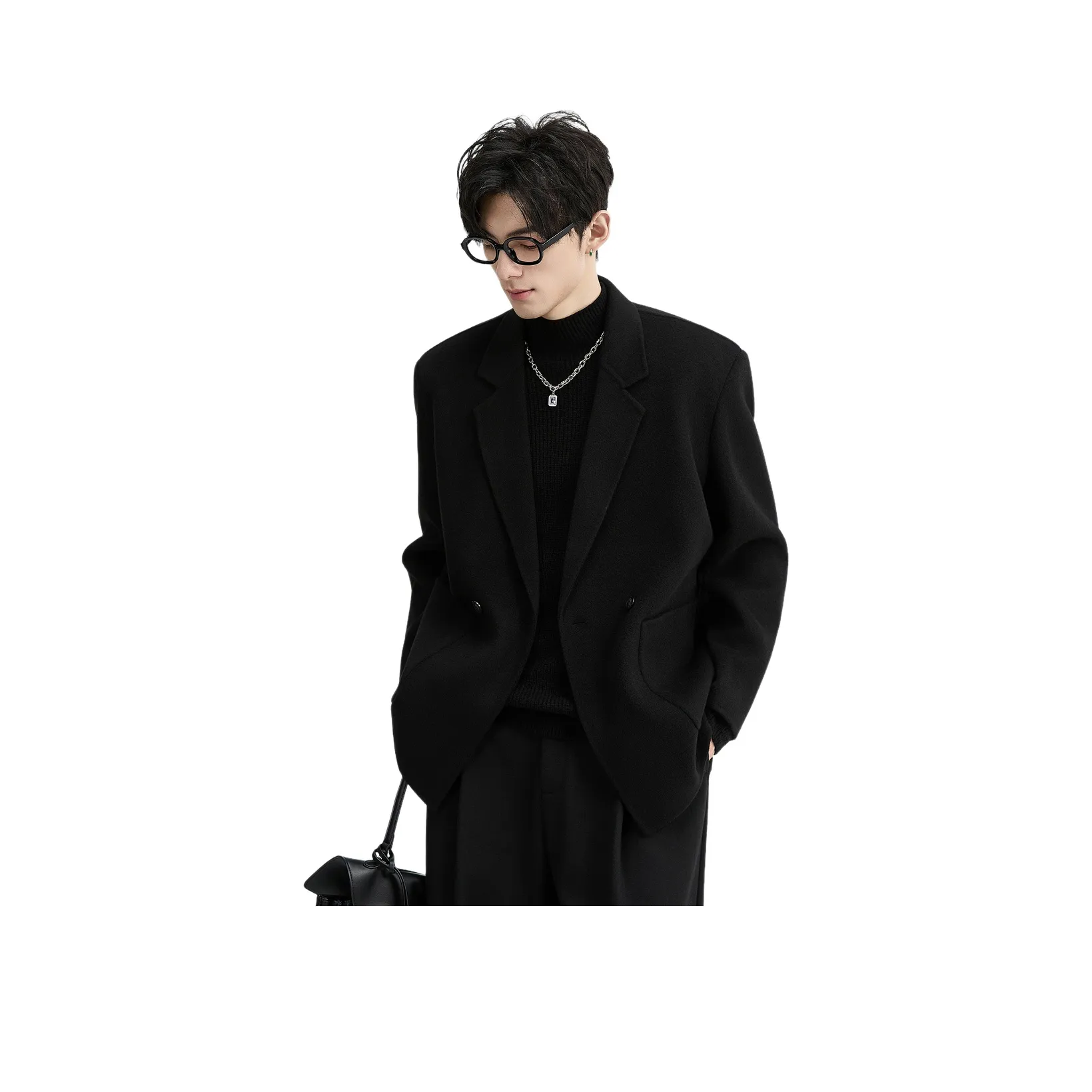 EARL JOEL Midnight Black Унисекс Пальто