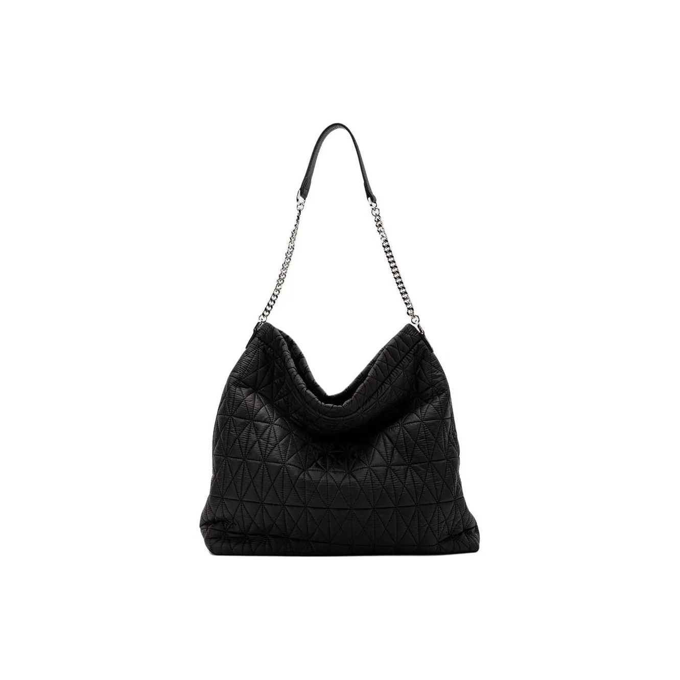 HONGU Ткань Тоут Сумка Плечевая Сумка Женская Темно-Черная