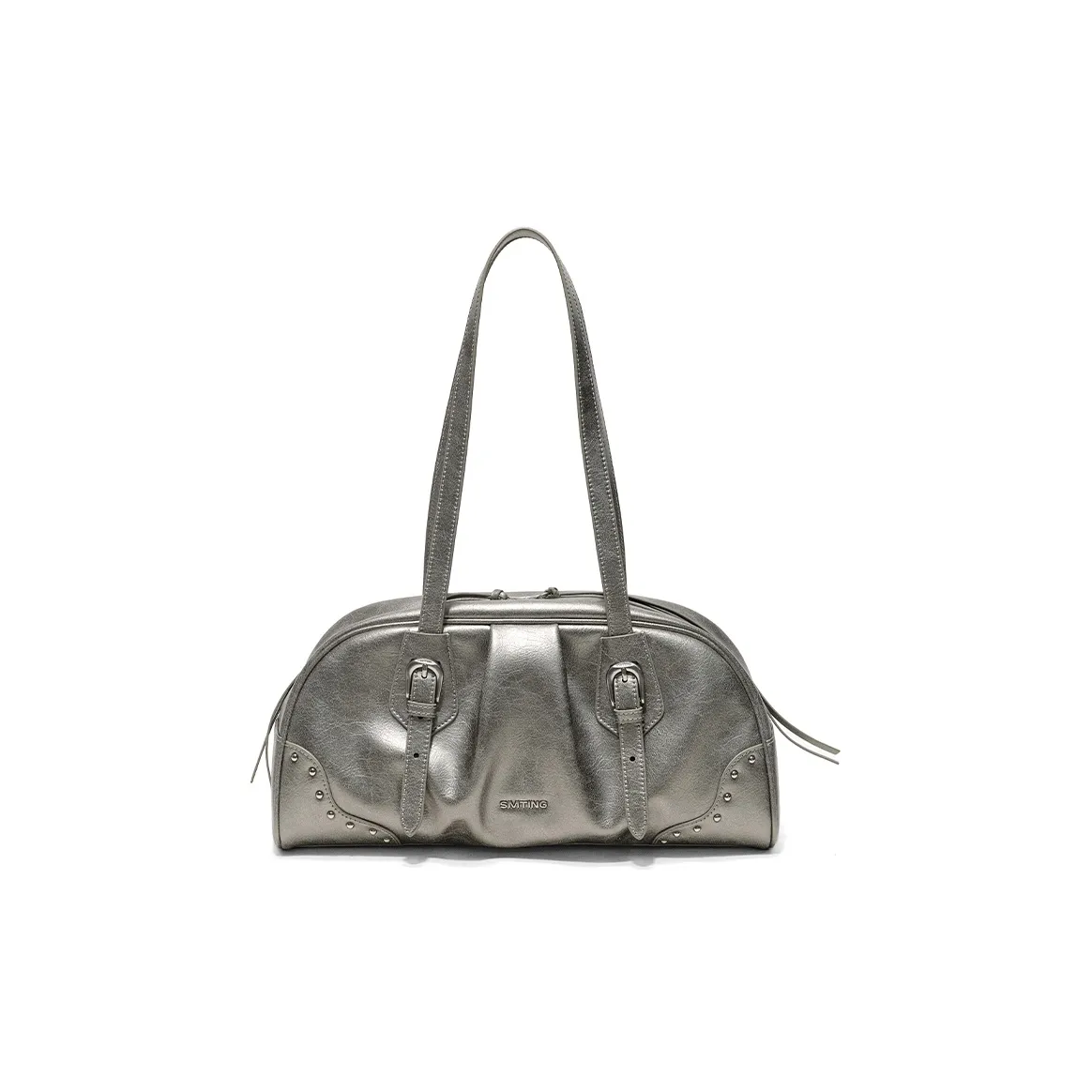 Simedin Коровья кожа Сумка на плечо Женская Античное серебро Теплый верблюжий Коричневый Анкора Красный