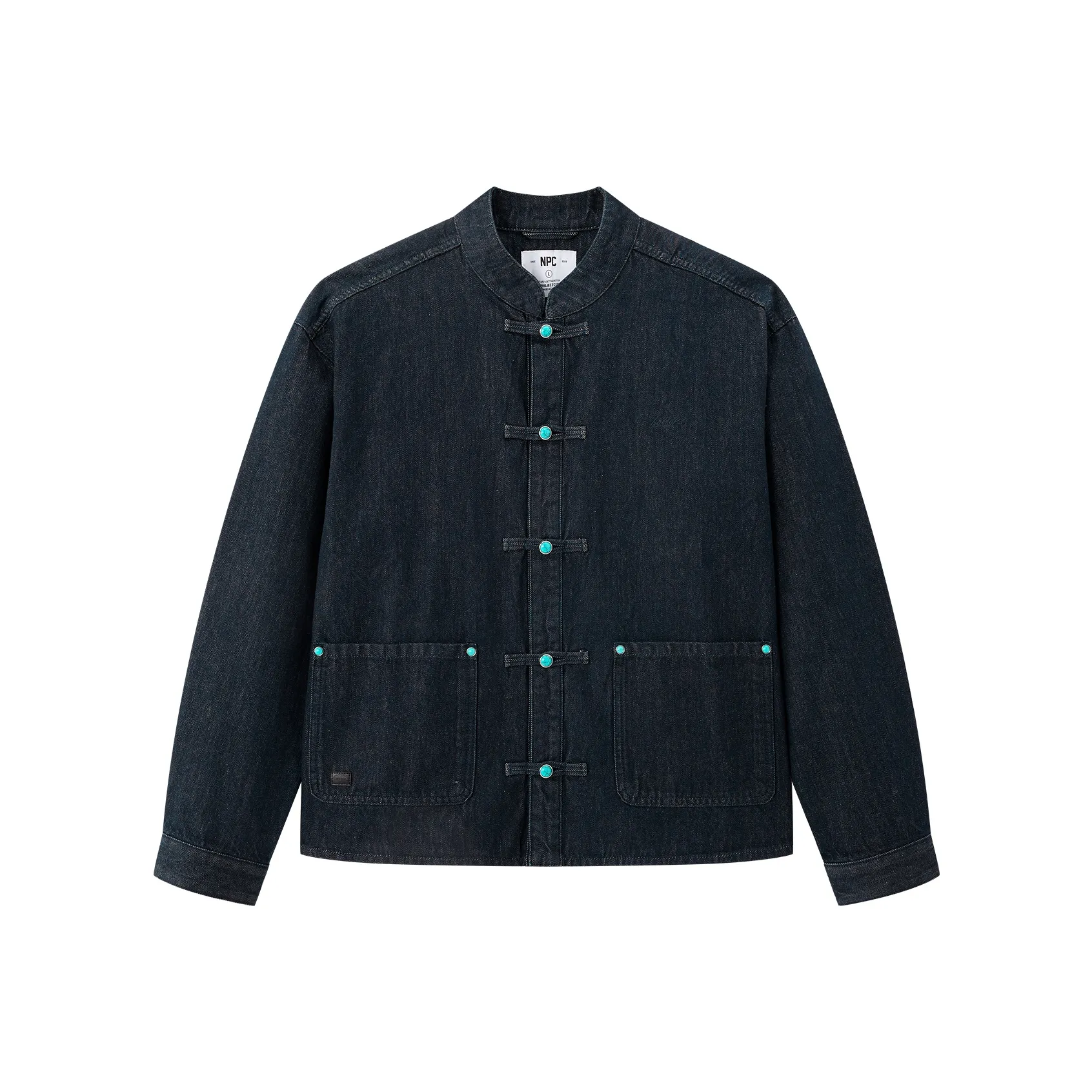 NPC Синий Черный Мужские Куртки