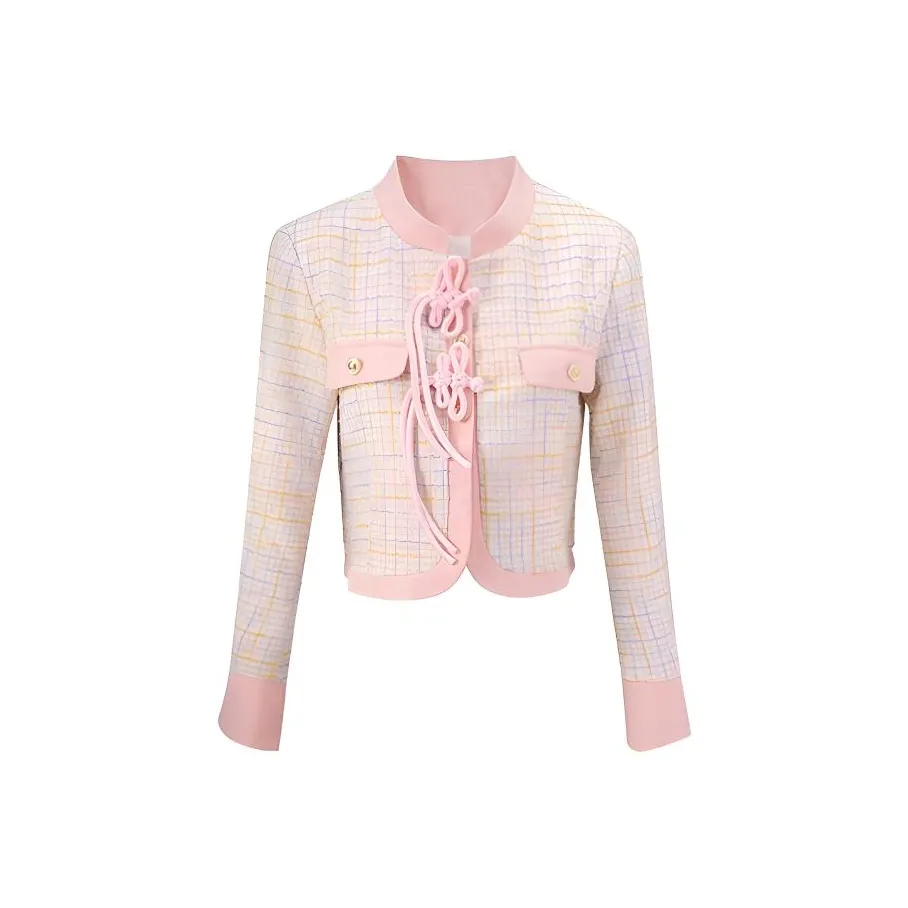 Leather Cat Укороченное пальто женское