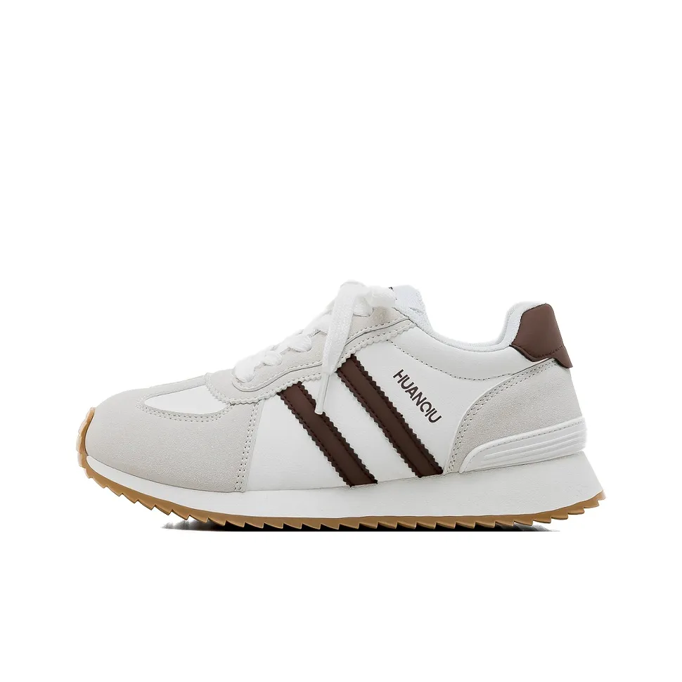 HUANQIU Износостойкие Дышащие Противоскользящие Низкие Кроссовки для Бега Женские