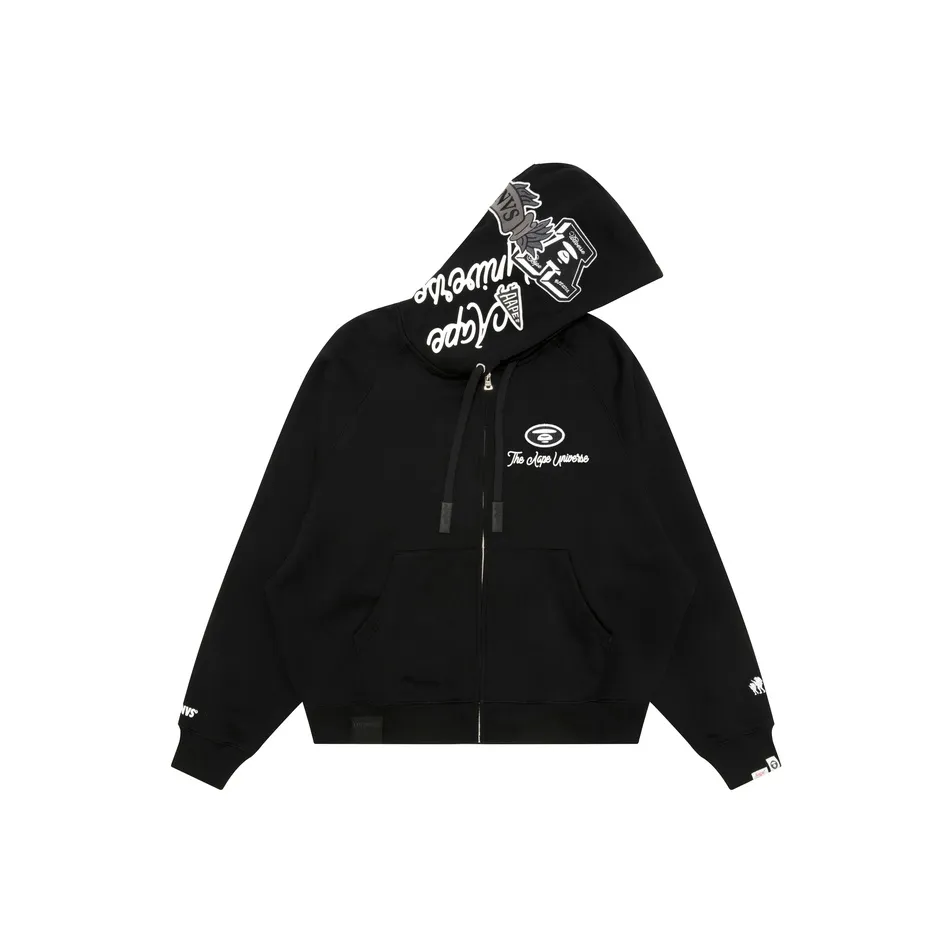 Aape Черный BKX Мужские Свитшоты