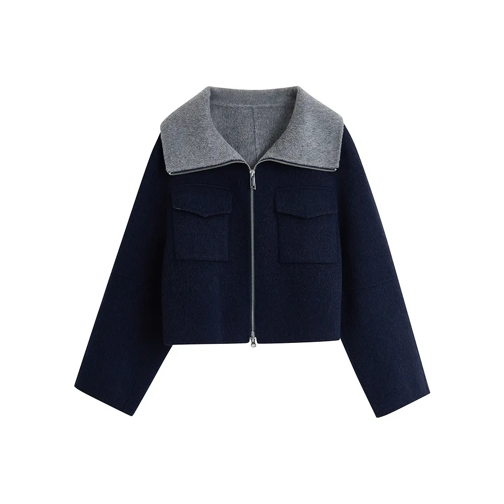 Inman Королевский Синий Женское Пальто