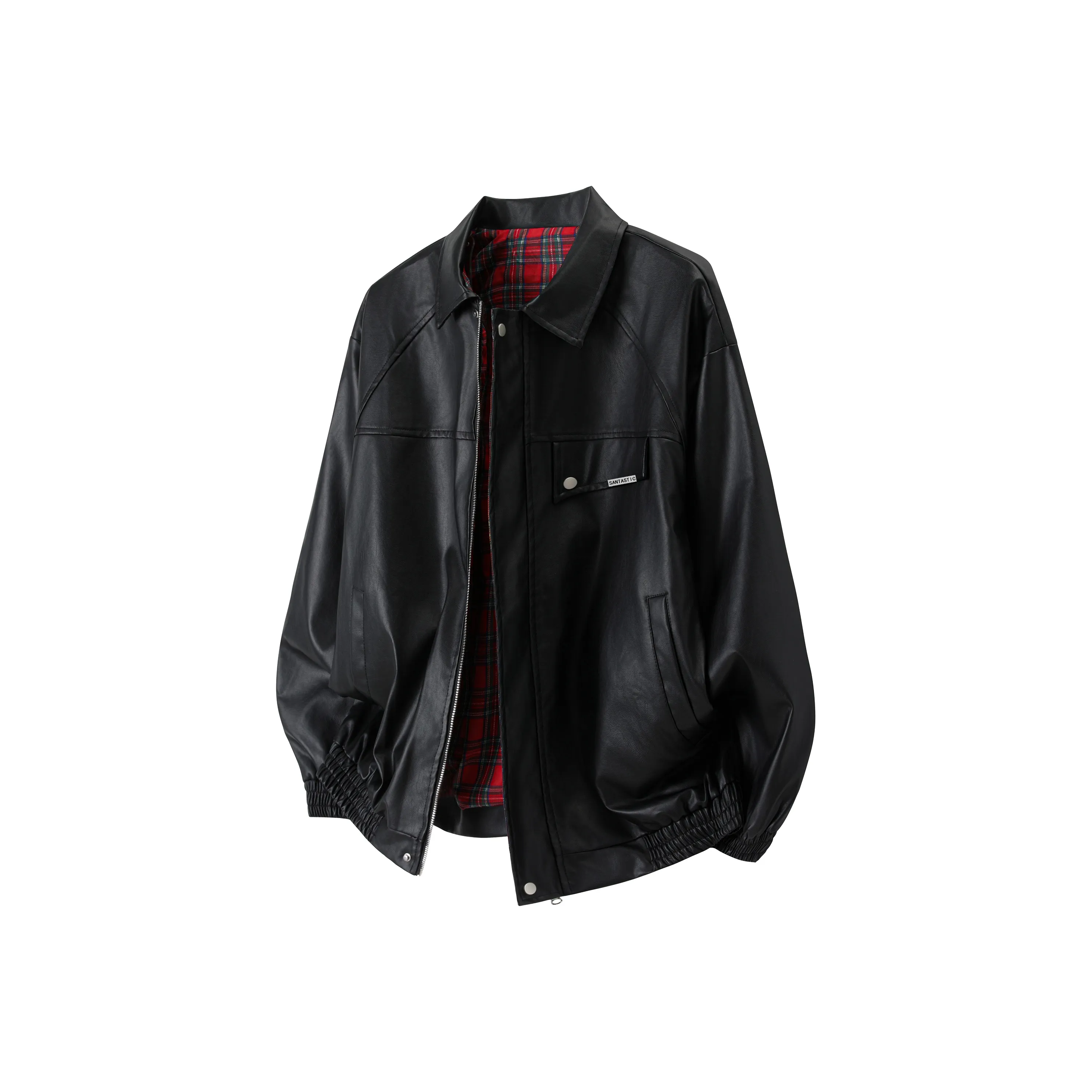 SANTASTIC Кожа Куртка Унисекс