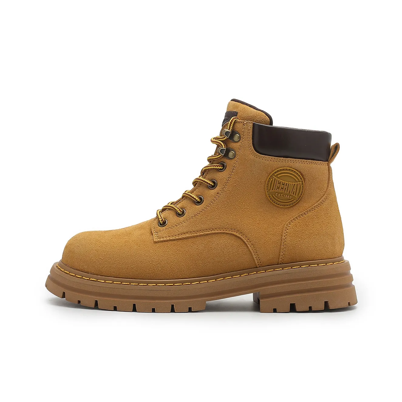 DEERWAY Износостойкий противоскользящий высокий топ повседневная обувь унисекс