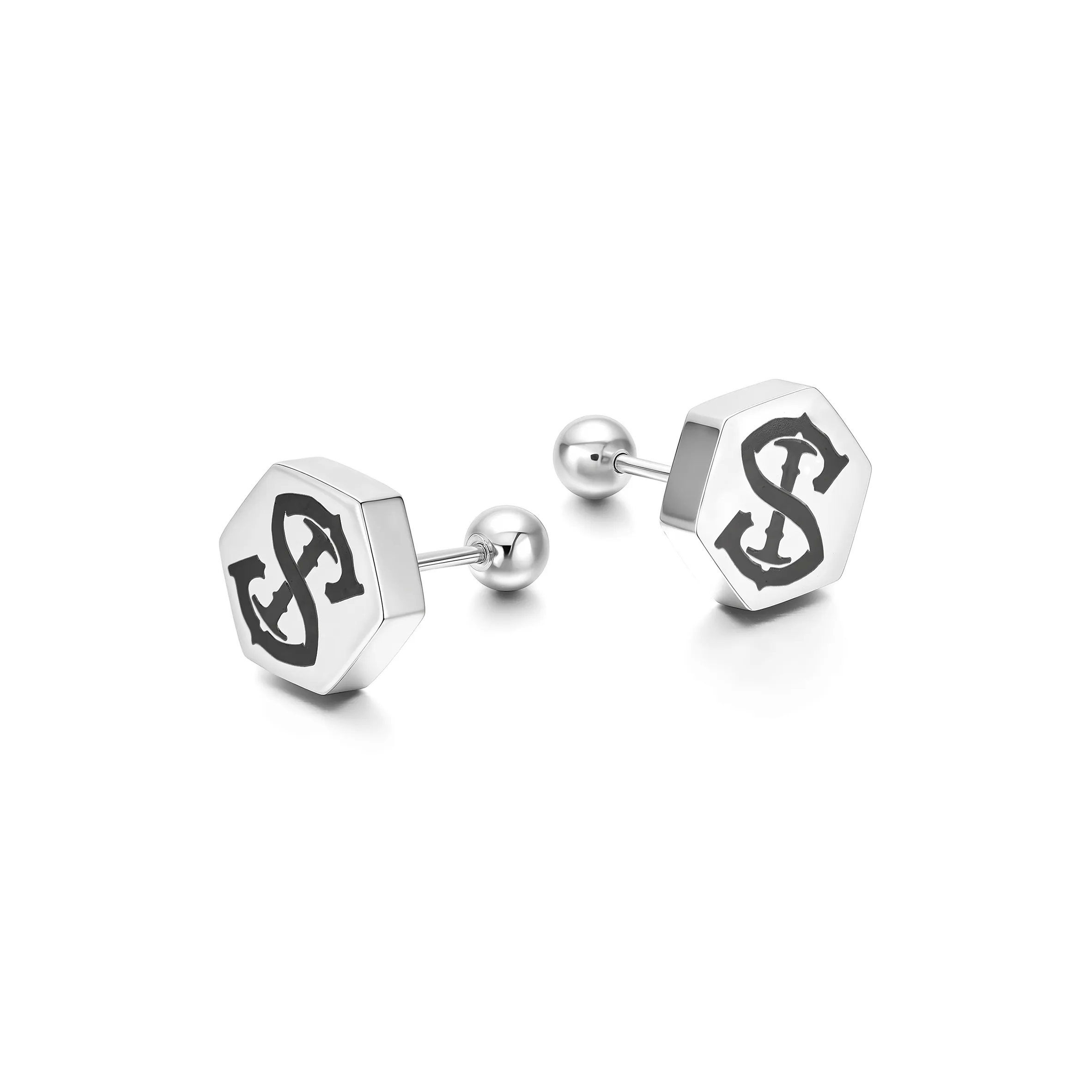 The Simpsons Титановые стальные серьги-гвоздики унисекс