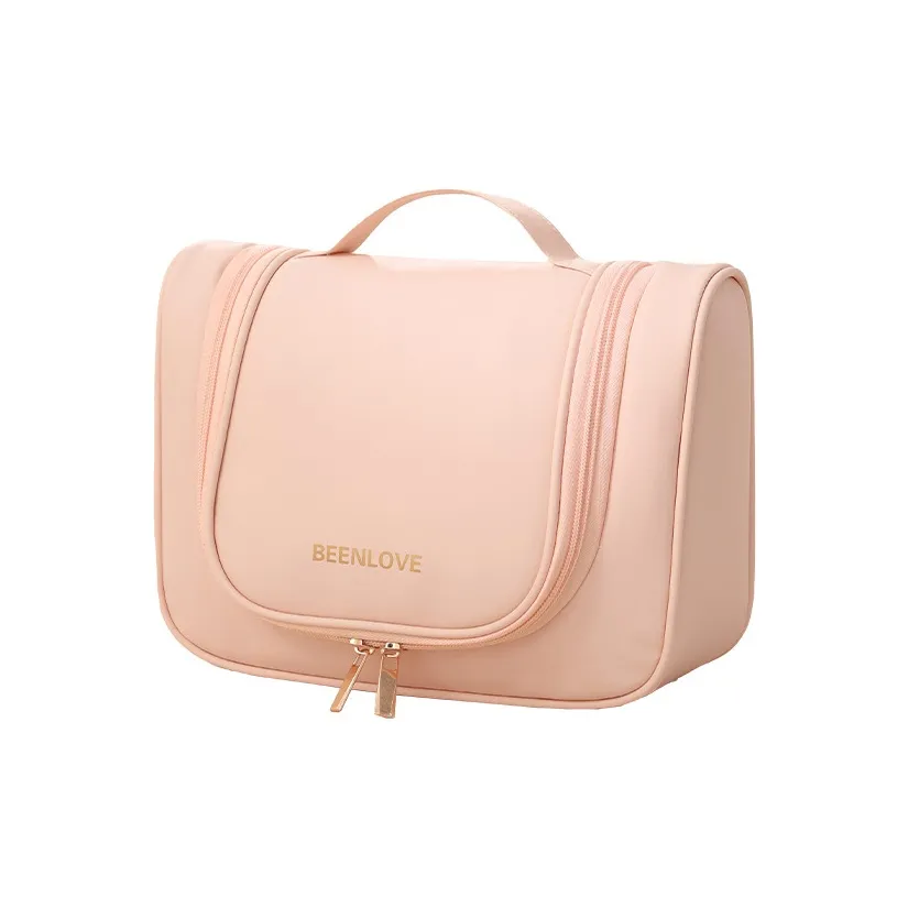 DIFFERENT FACES ПУ (полиуретан) Путешествие Сумка для хранения Женская Розовая