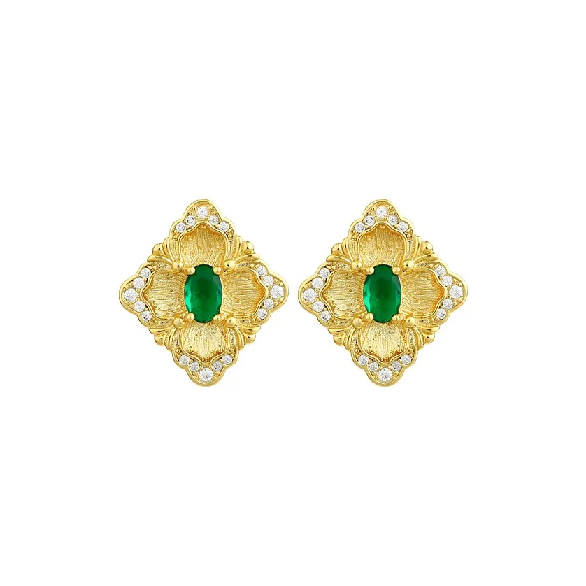 CARAT'S DIARY Сплав Серьги-гвоздики Женские