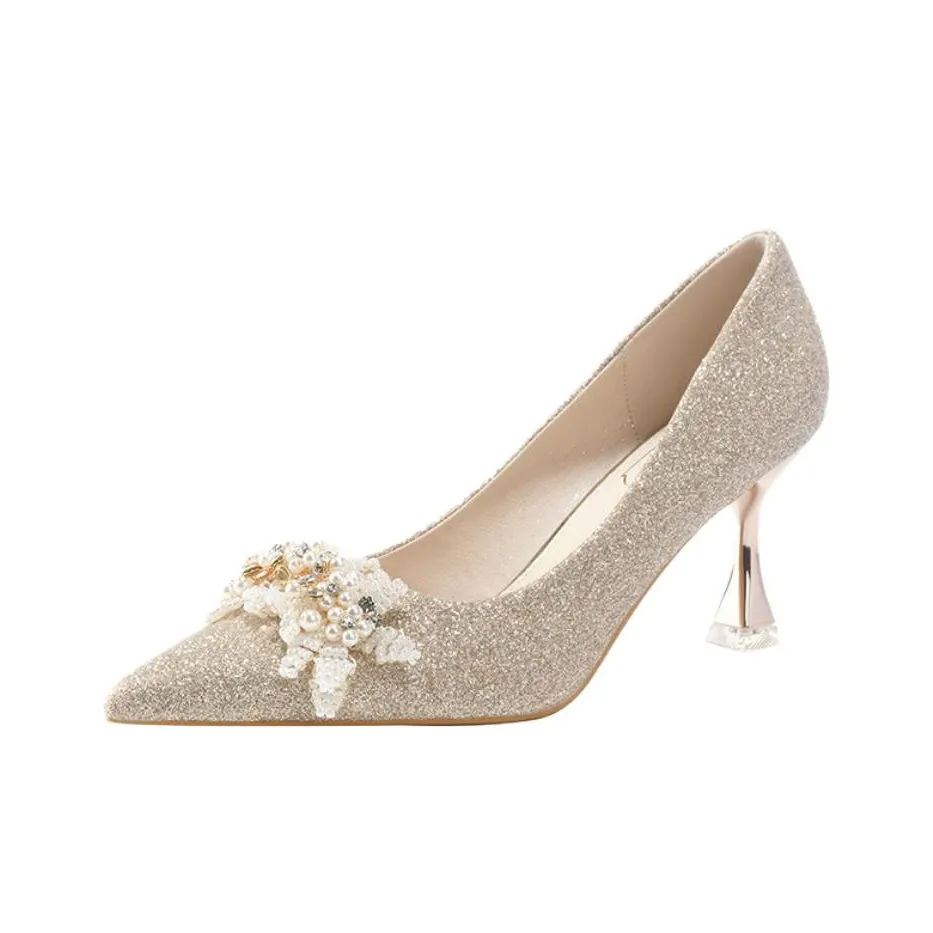 Lan Miao Узкий каблук Высокие каблуки Женские