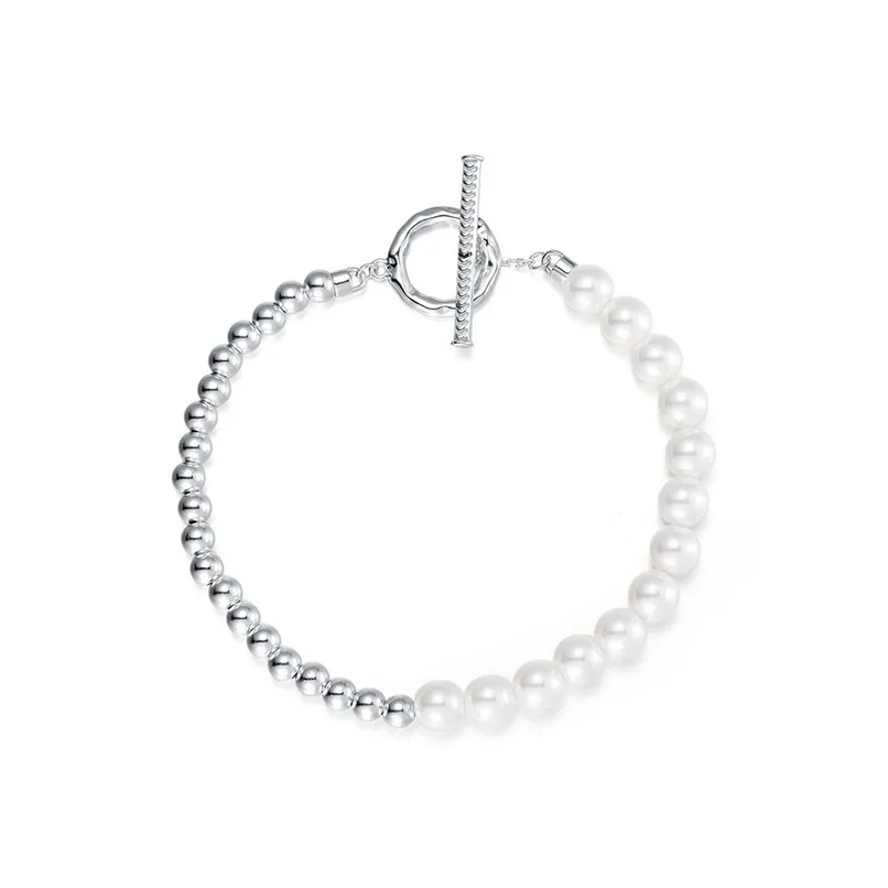 Персик RADIANCE Белая оболочка Жемчужные браслеты Женские