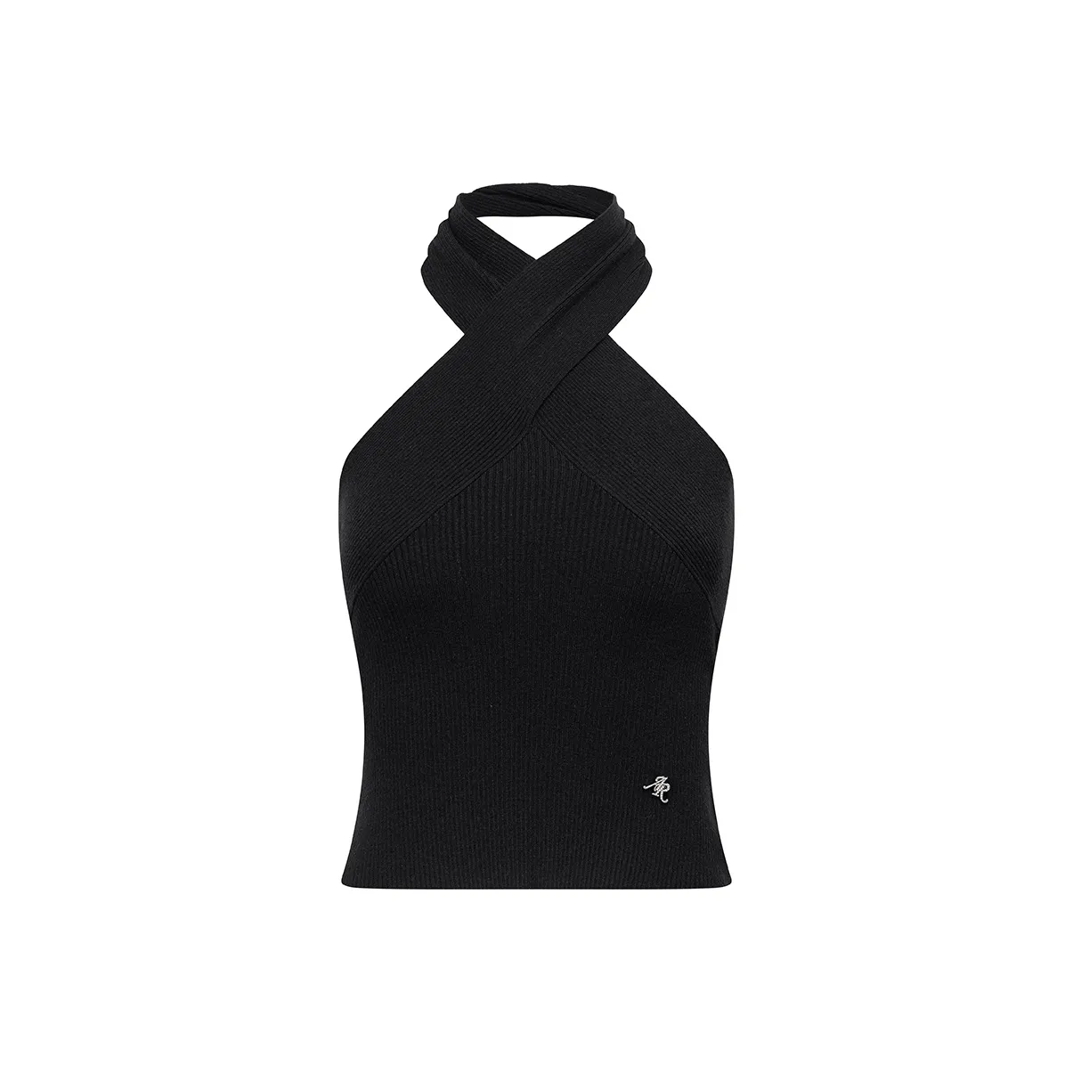 Ariseism Халтер Узел Топ на бретелях Женские Летний Топ Женские