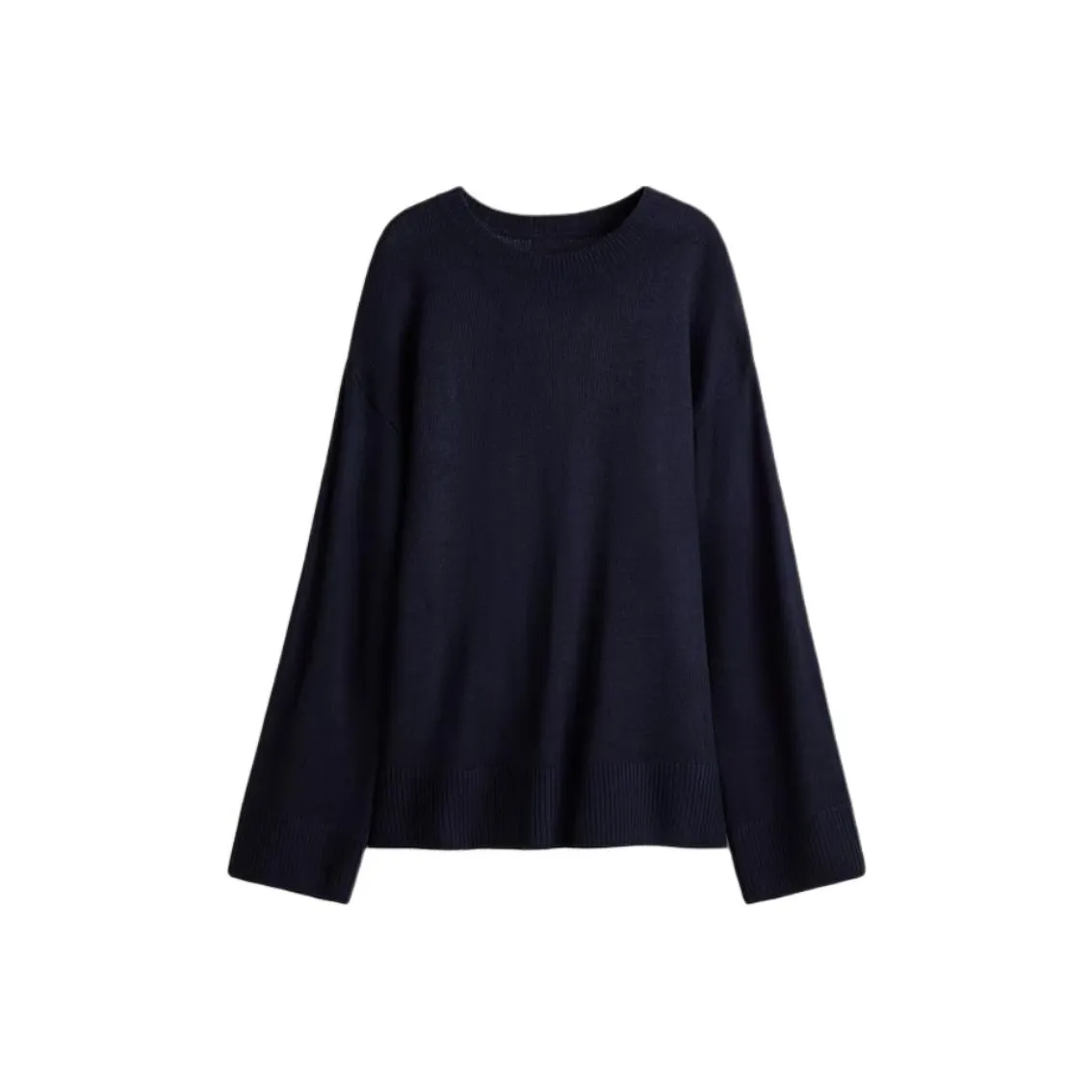 H M Морской Синий Женский Свитер