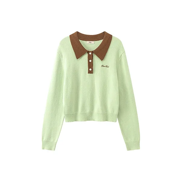 CHUU Мятно-зеленый Женский Трикотаж