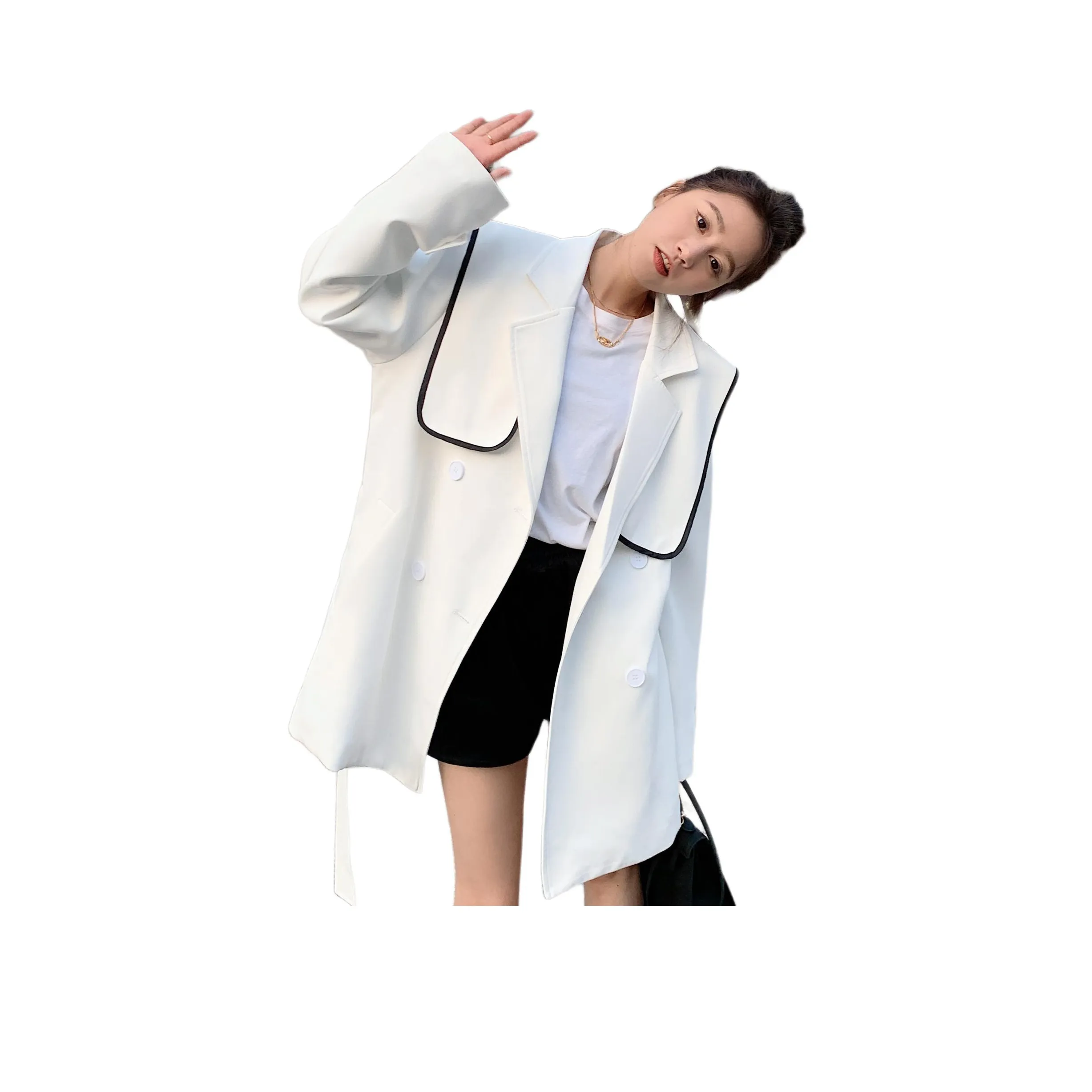 Kangaroo Белый Женские Тренч