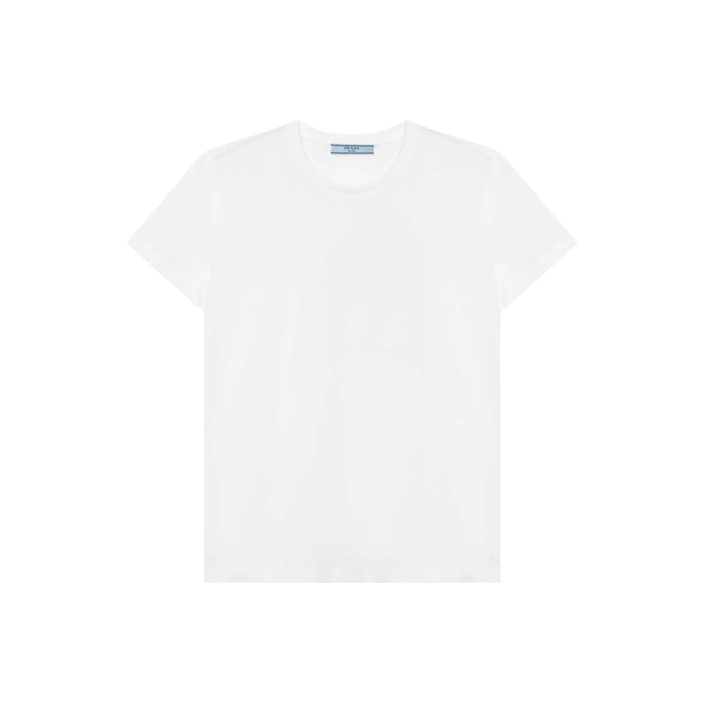 PRADA Стандартная T-рубашка Женская Белая