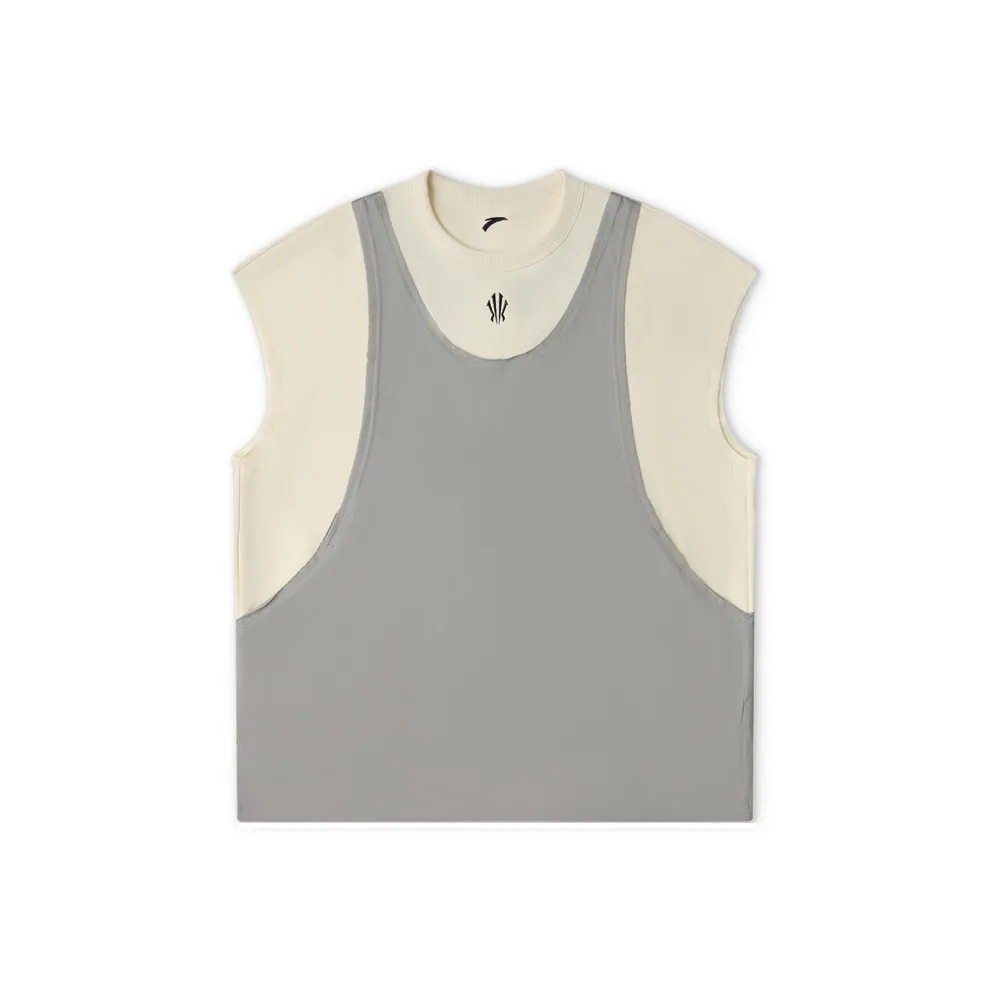 ANTA SNEAKERVERSE Американский Спортивный Повседневный Дышащий Универсальный Без рукавов Майка Унисекс