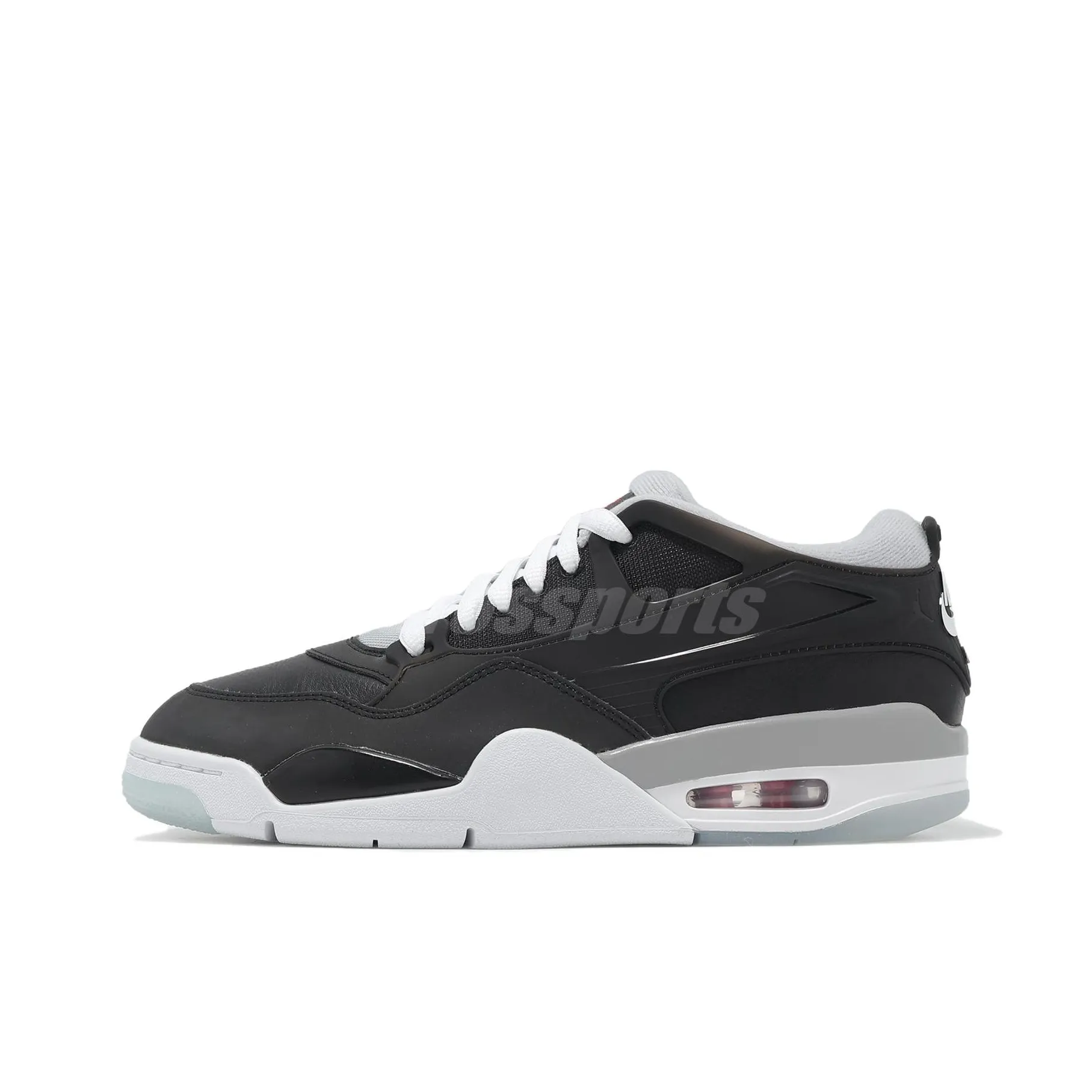 Jordan Air Jordan 4 Vintage Basketball Shoes Men Low Top Black/Gray