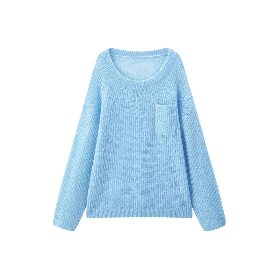 PEACEBIRD Забудь МЕ не Синий Женский Трикотаж