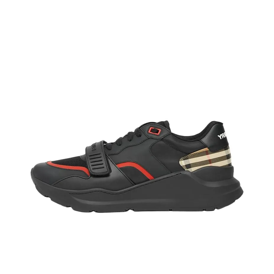 Burberry Casual Shoes Men Low Top Black