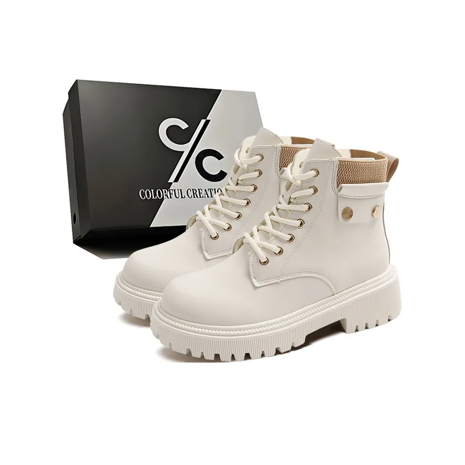 Colorful Creations Колено Высокий Мартин Ботинок Женские