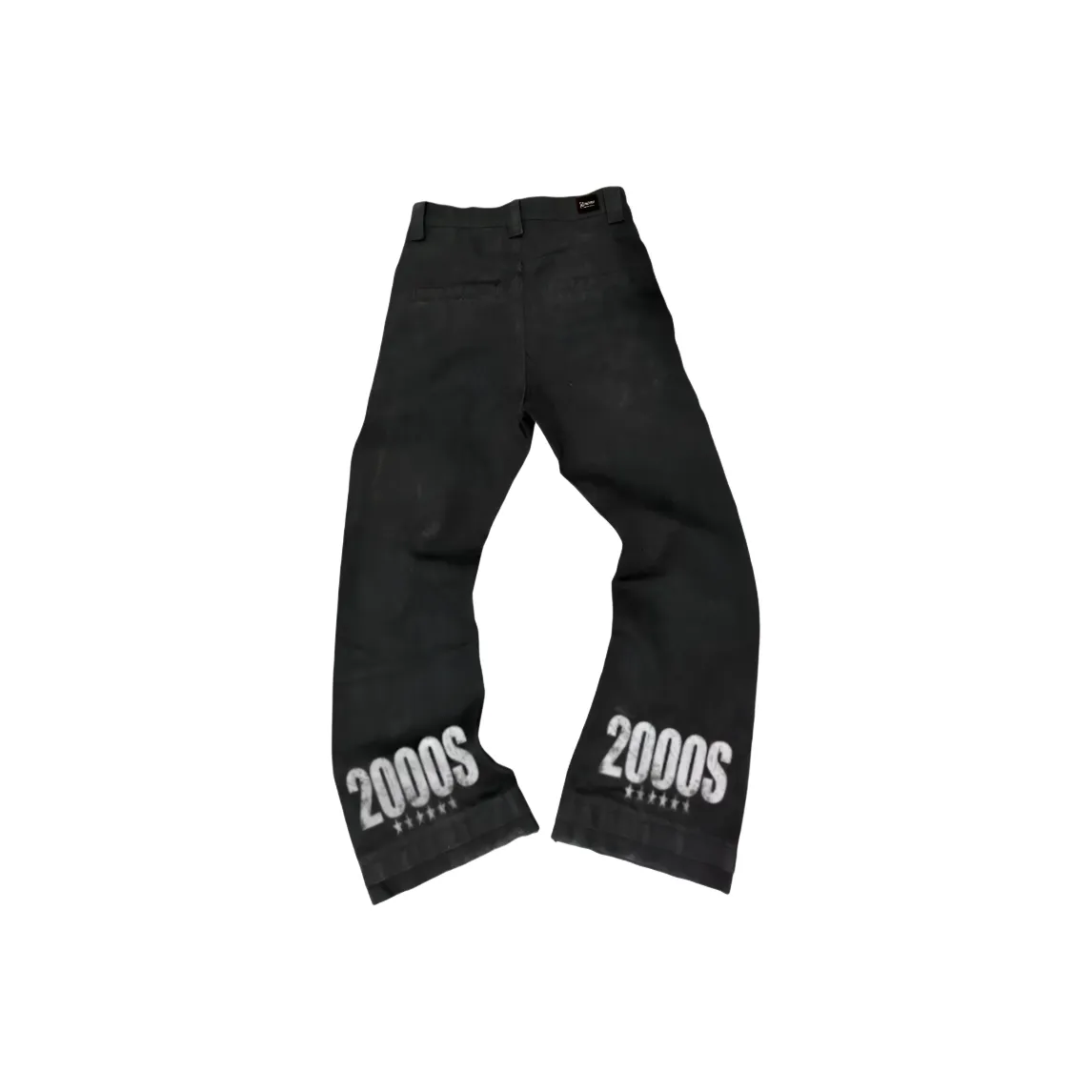 YGHOME OFFICIAL Черные Унисекс Джинсы