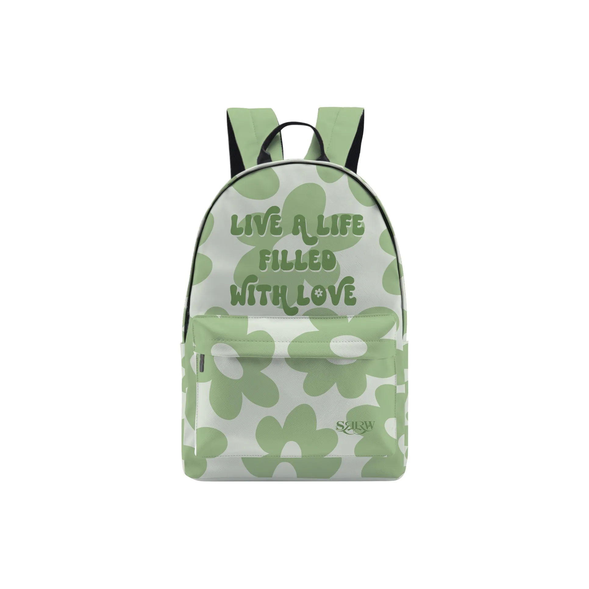 SRRW ПУ (полиуретан) Рюкзак Стандартный Унисекс Бирюзовый