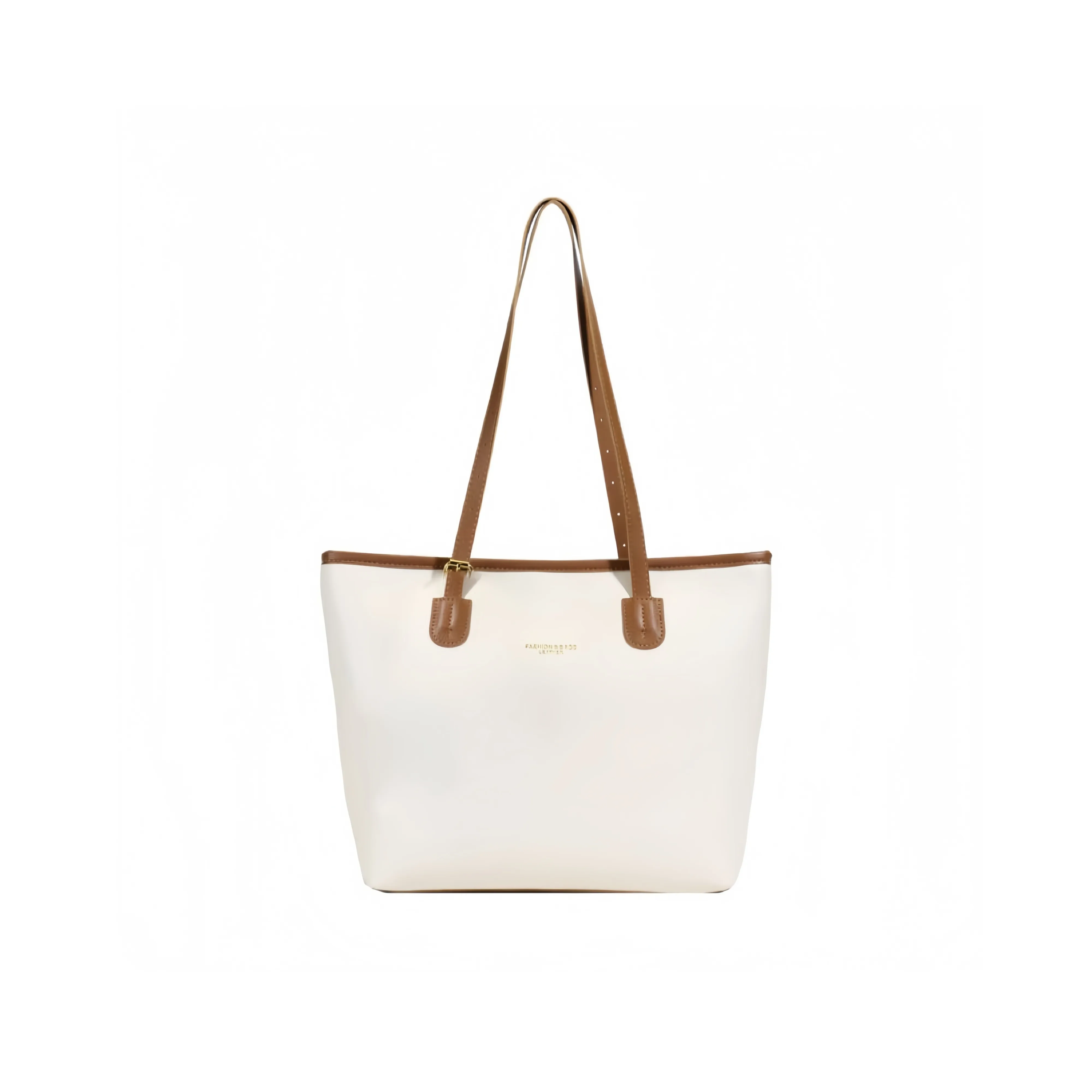 TOUTSEUL YOLO ПУ (полиуретан) Сумка-тоут Сумка для покупок Сумка через плечо Женская Экрю Черный Хаки Кофейный