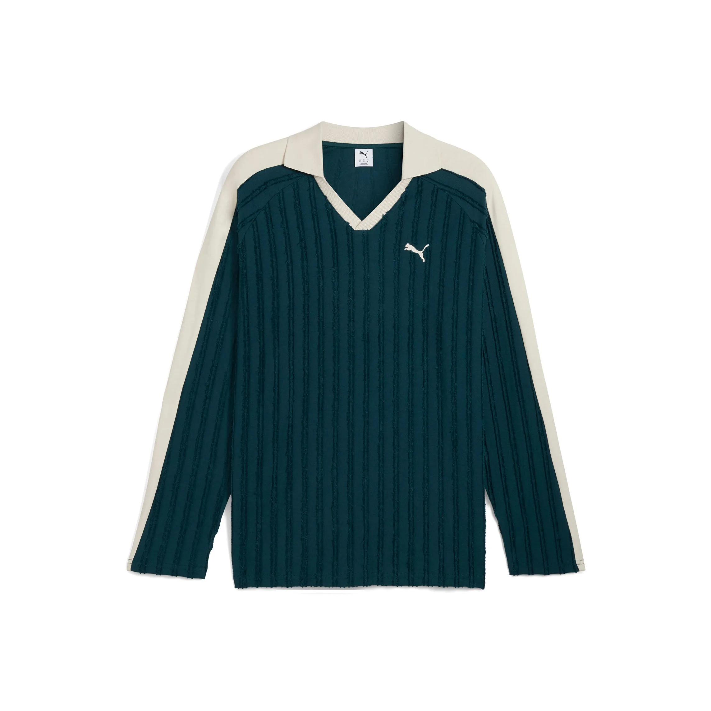 PUMA T7 Поло Унисекс Лесной Зеленый