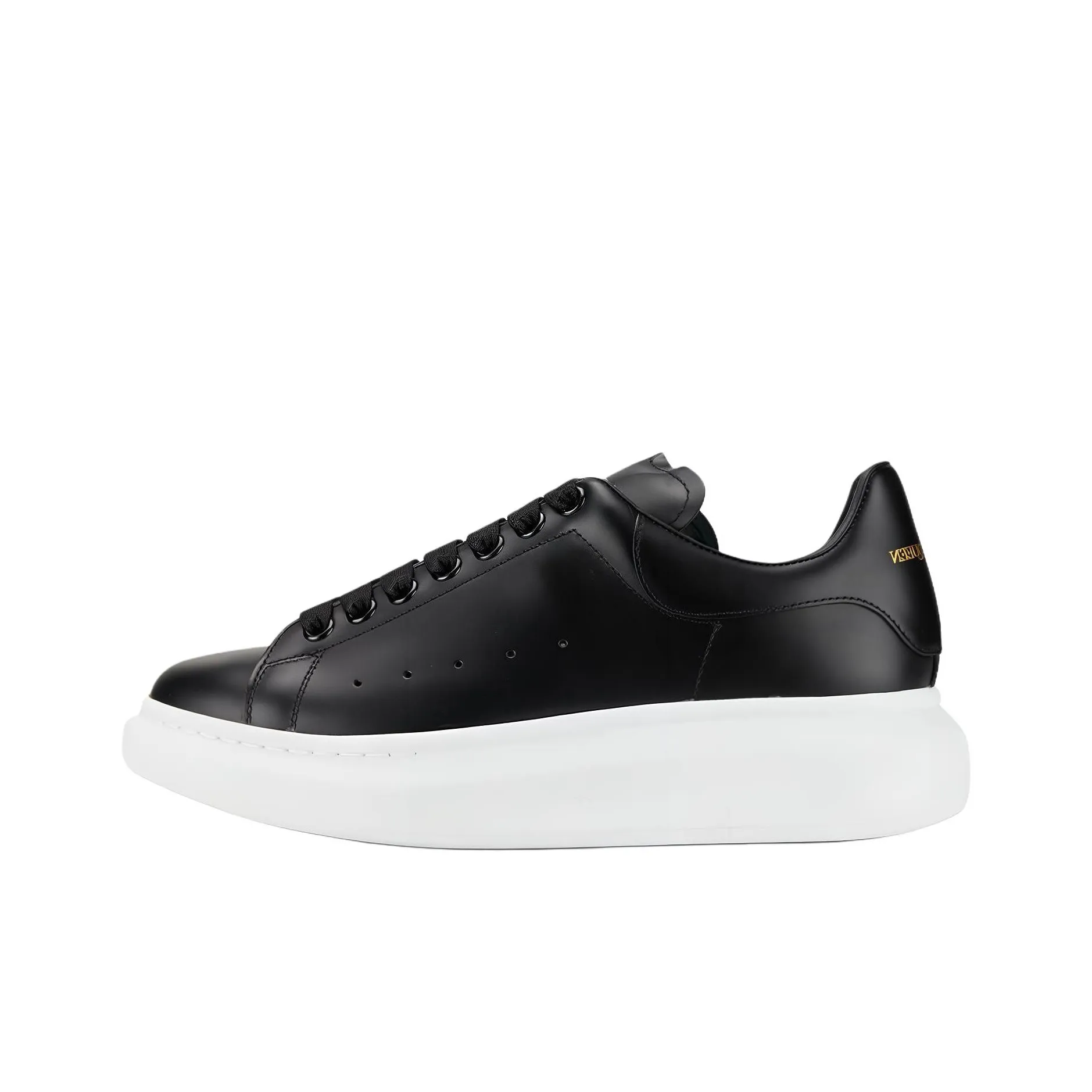 Alexander McQueen Skateboard Shoes Men Low Top Black/White