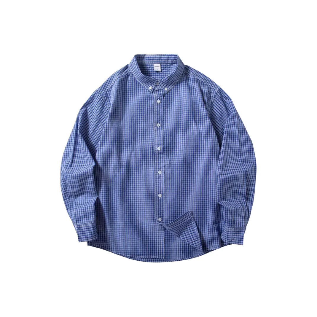 CAT'S PAW Синий Унисекс Рубашки