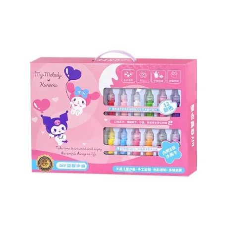 YISBRO Цвет Песочный Art DIY Kuromi Scratch Краска Окрасить Одежда Sets DIY Игрушки