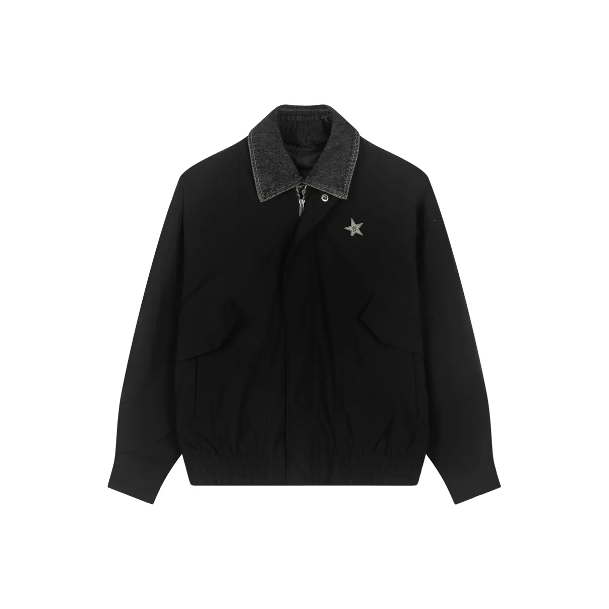 Bosieagender Черный Унисекс Куртки