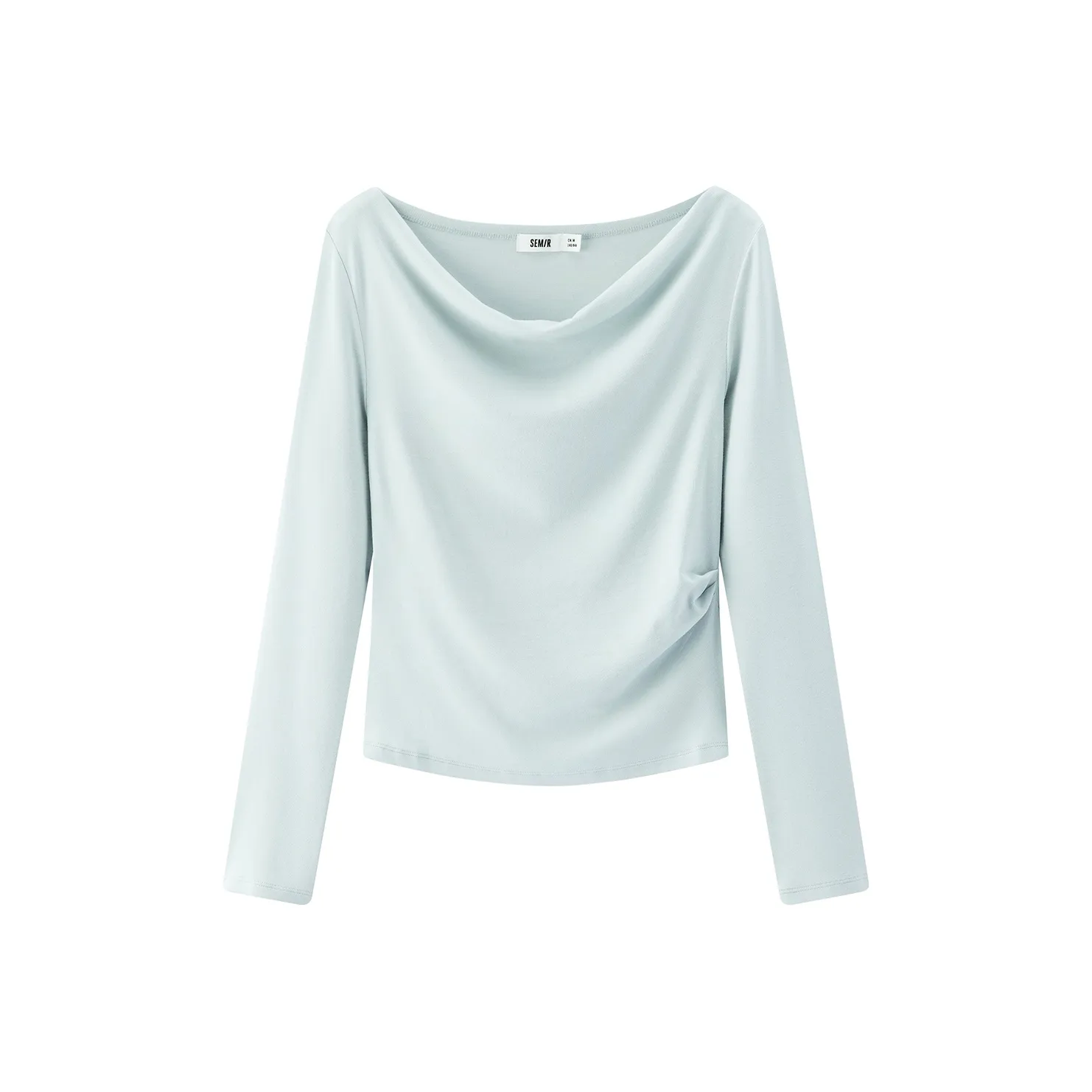 SEM R Длинный рукав Т-рубашка Женская