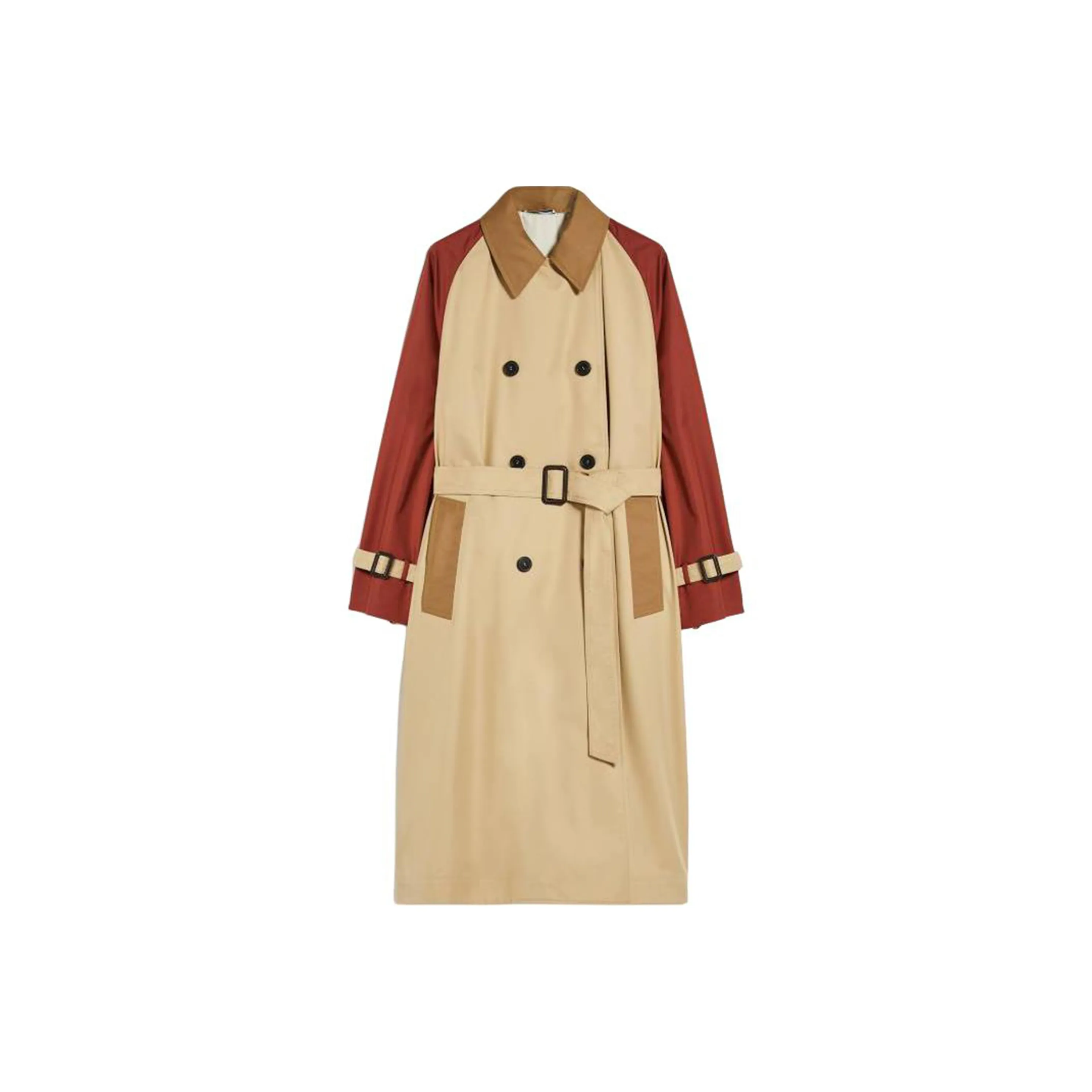 WEEKEND MaxMara Trench Coats Women's Khaki