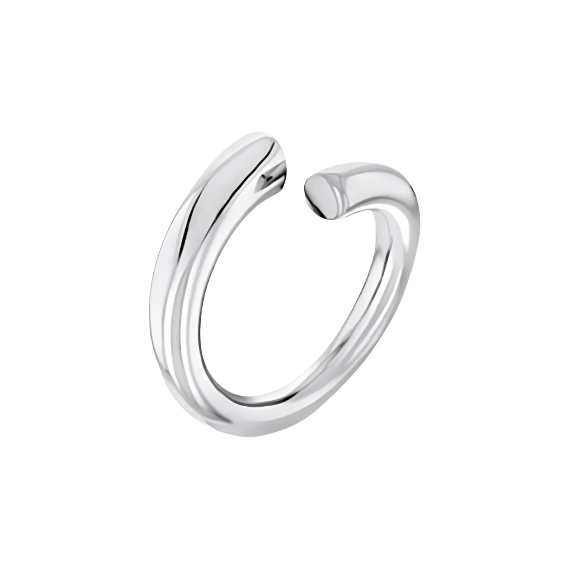 Calvin Klein Стальные Кольца Женские Серебряные