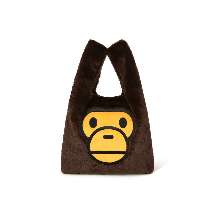 BABY MILO STORE BY A BATHING APE Ткань Сумка Стандартная Женская Коричневая