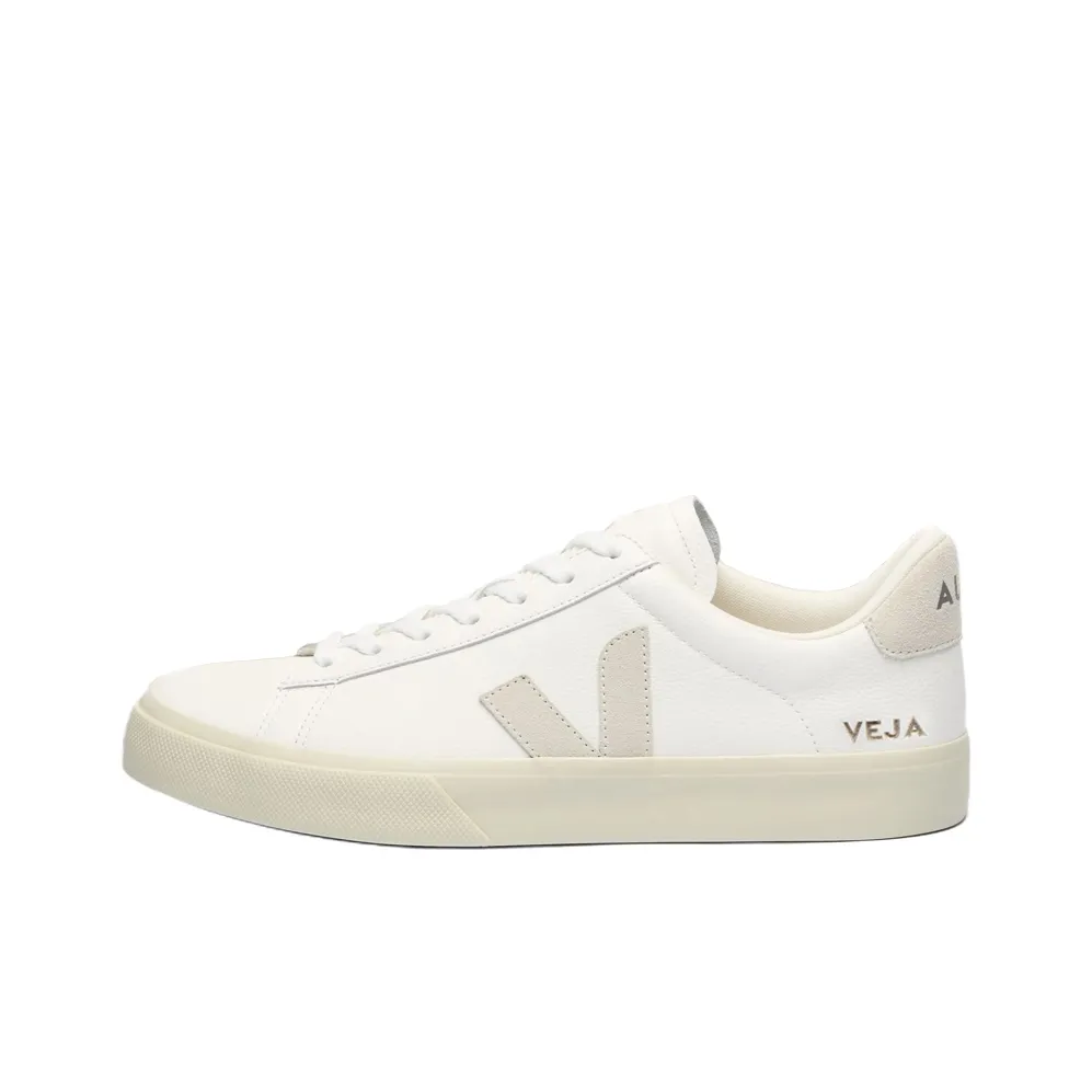 VEJA Campo Skateboard Shoes Unisex Low Top White Gray