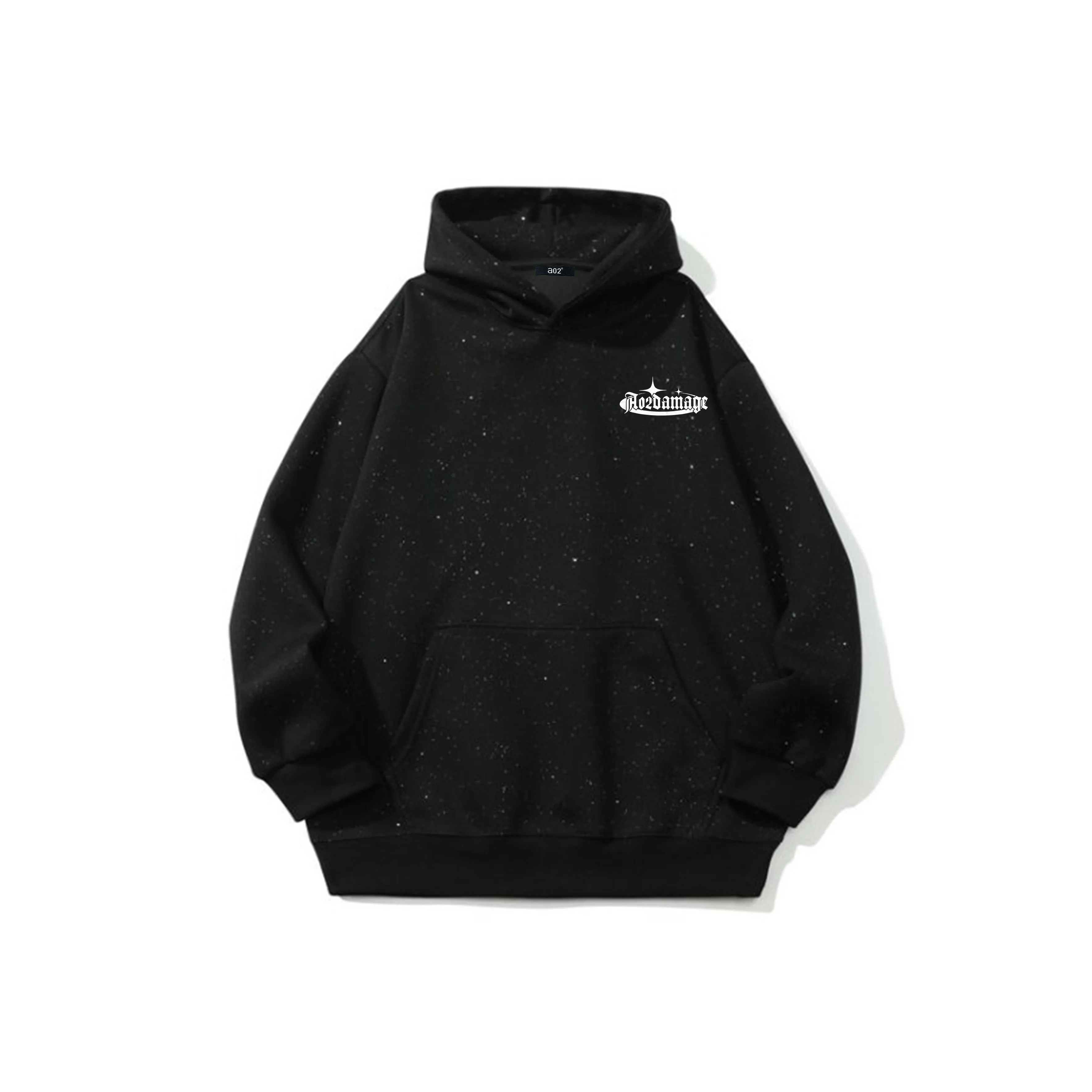 A02 Черный Унисекс Свитшоты